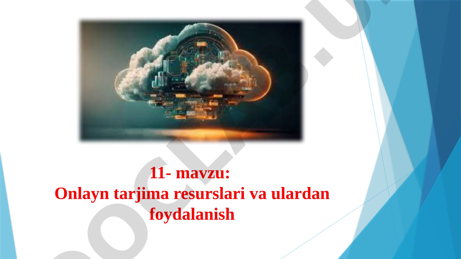 Onlayn tarjima resurslari va ulardan foydalanish