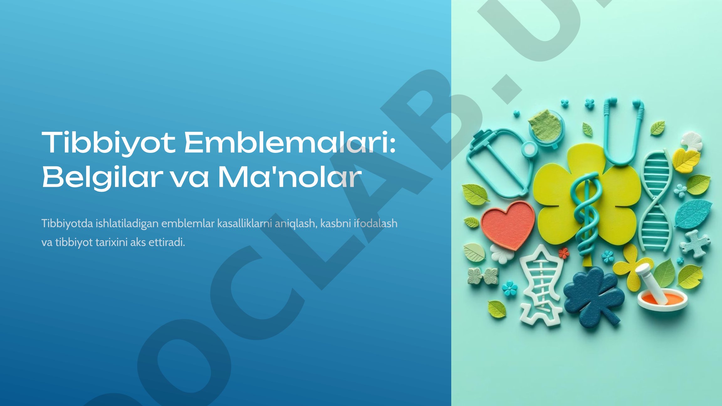 Tibbiyot Emblemalari: Belgilar va Ma'nolar