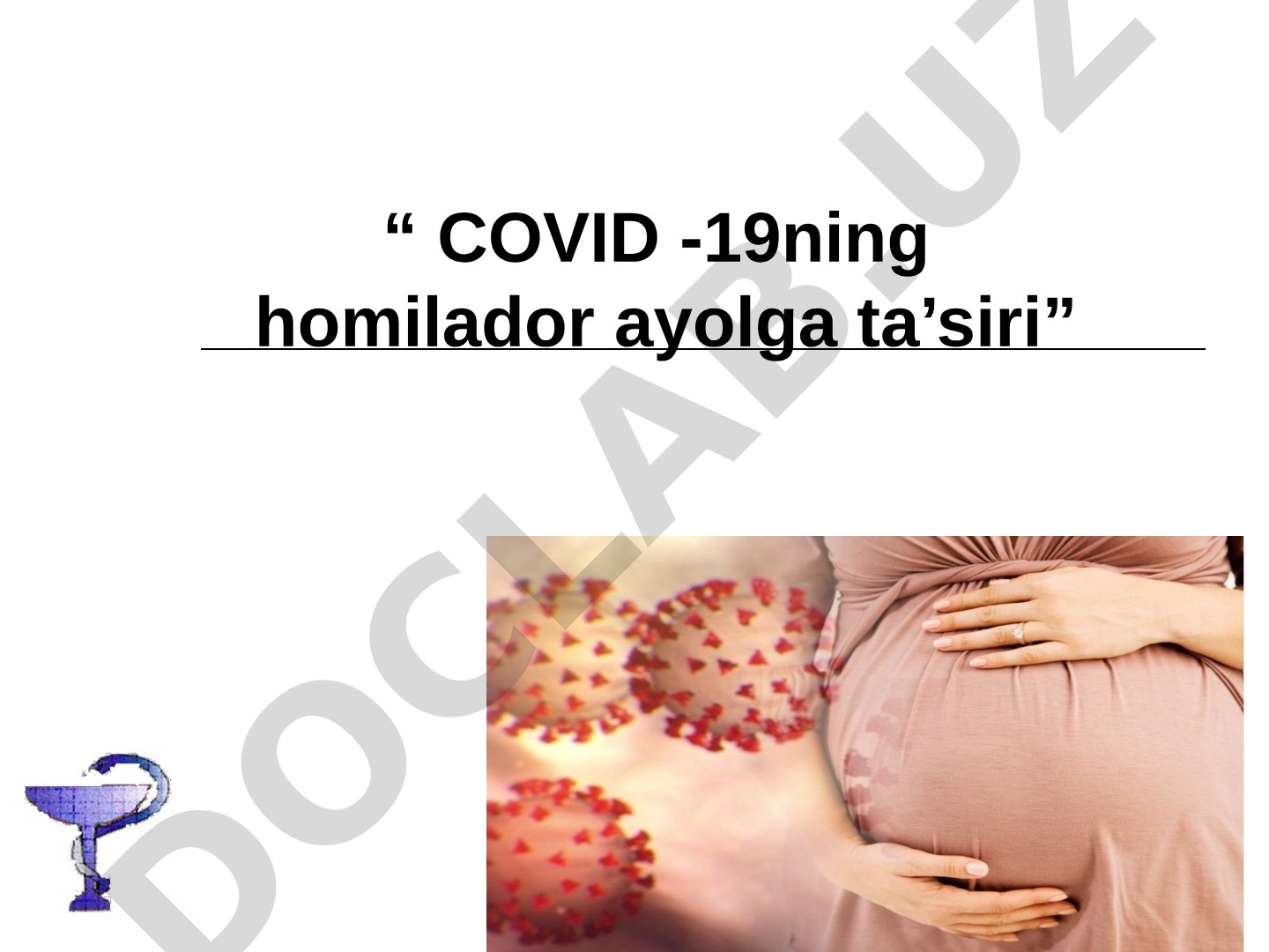 COVID-19ning homilador ayolga ta'siri
