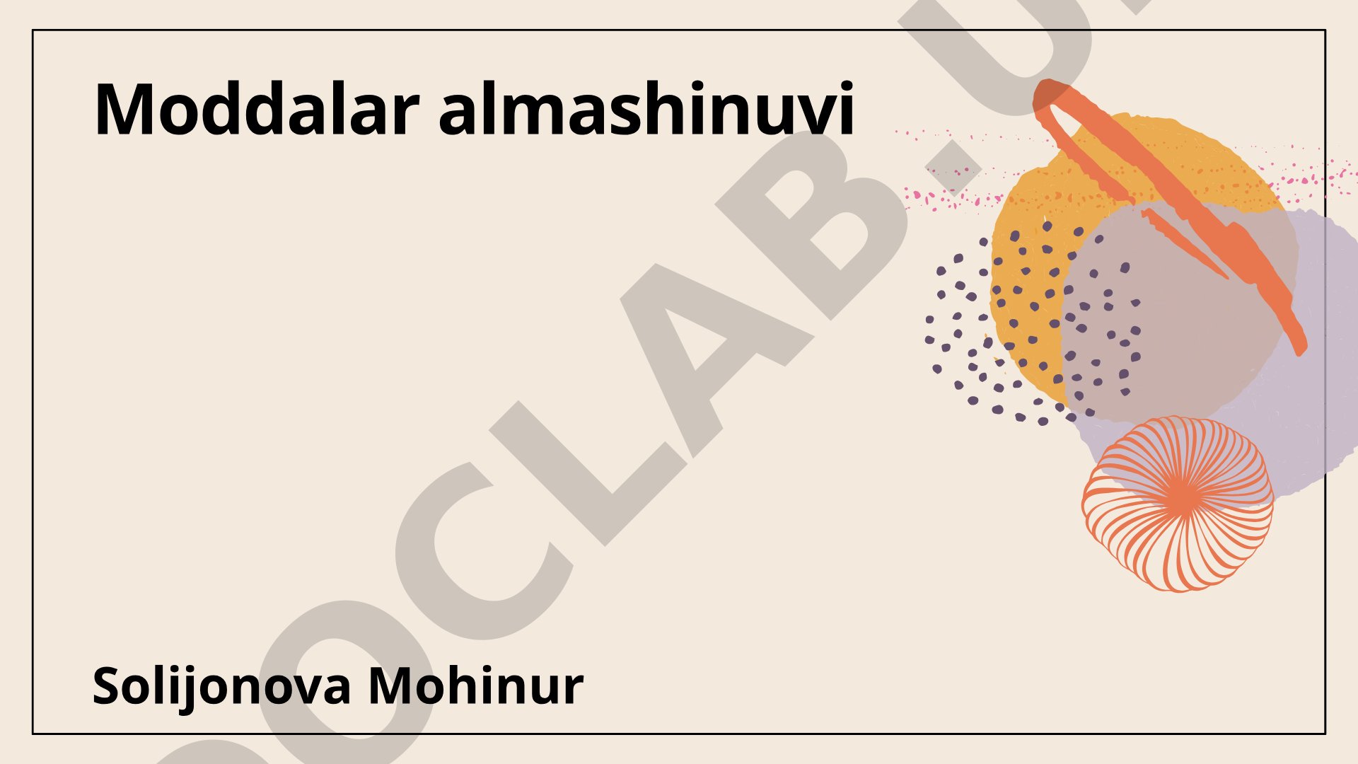Moddalar almashinuvi