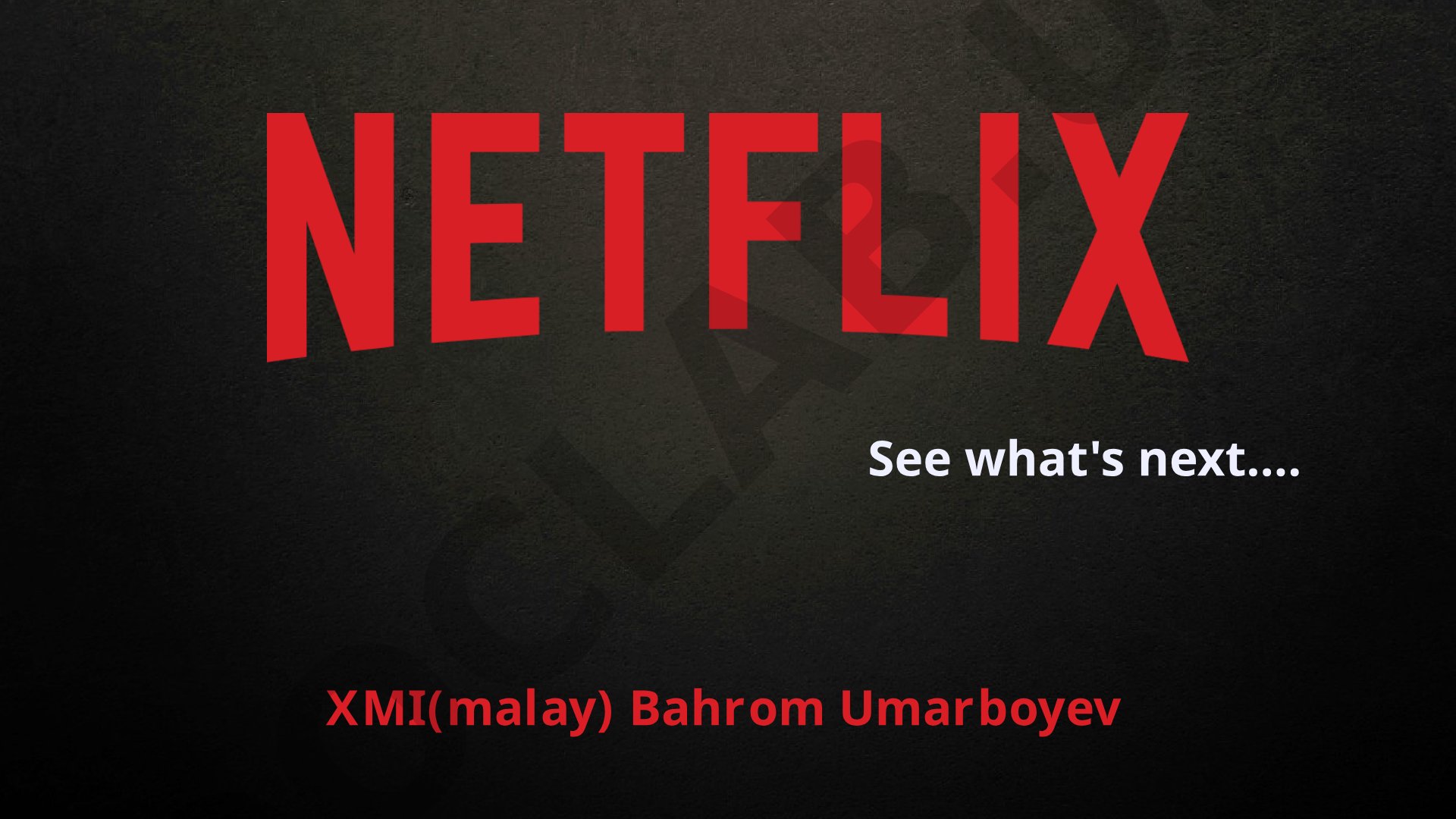 Netflix OTT media sanoati