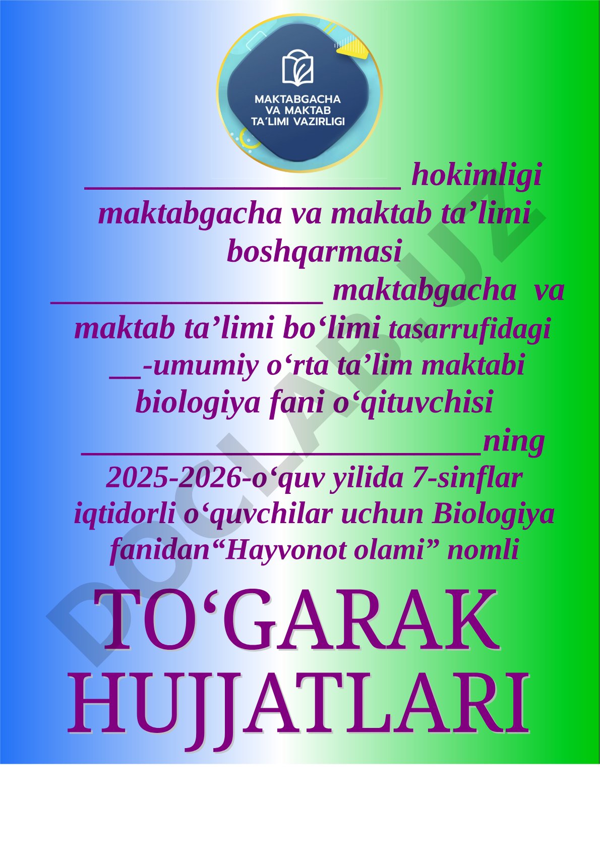Hayvonot olami