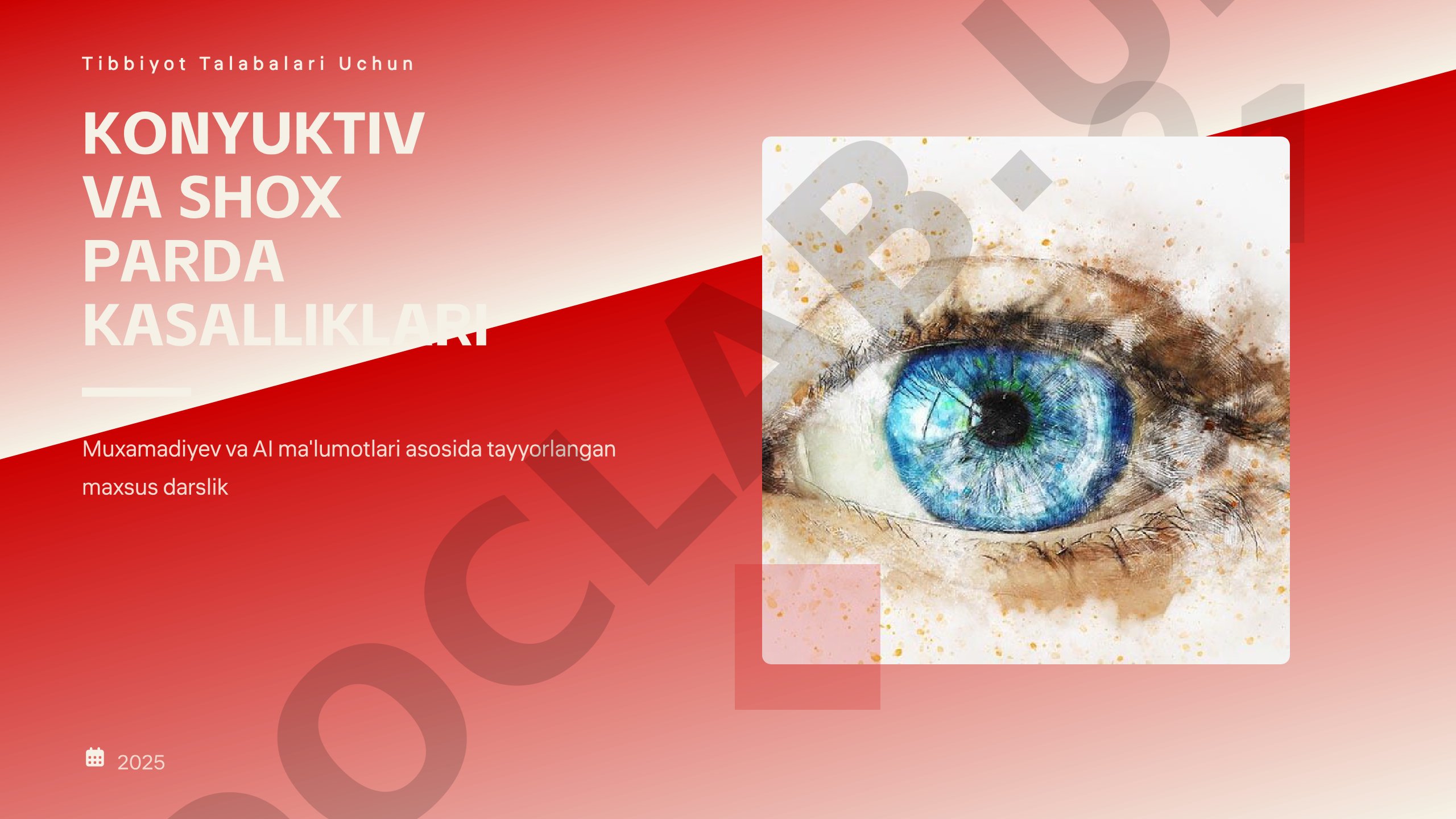 Konyuktiv va shox parda kasalliklari