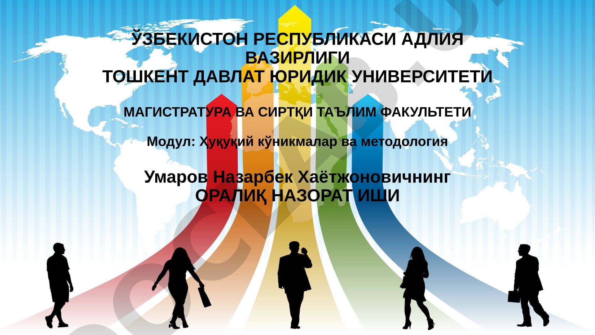 МУВАФФАҚИЯТЛИ БОШҚАРУВ КАДРЛАРИ КАРЬЕРАСИНИ РЕЖАЛАШТИРИШ УСУЛЛАРИ