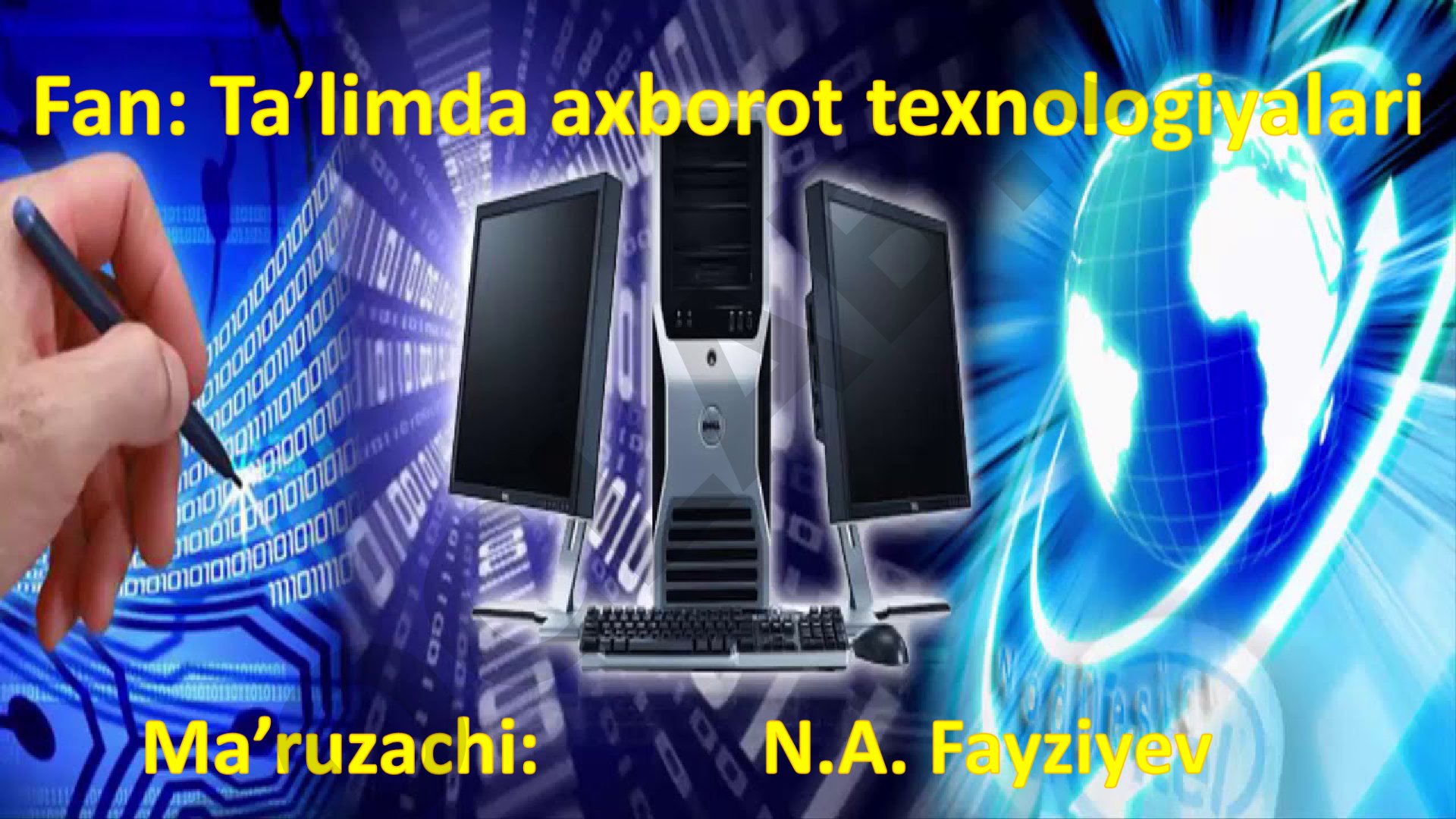Kompyuterning texnik ta’minoti