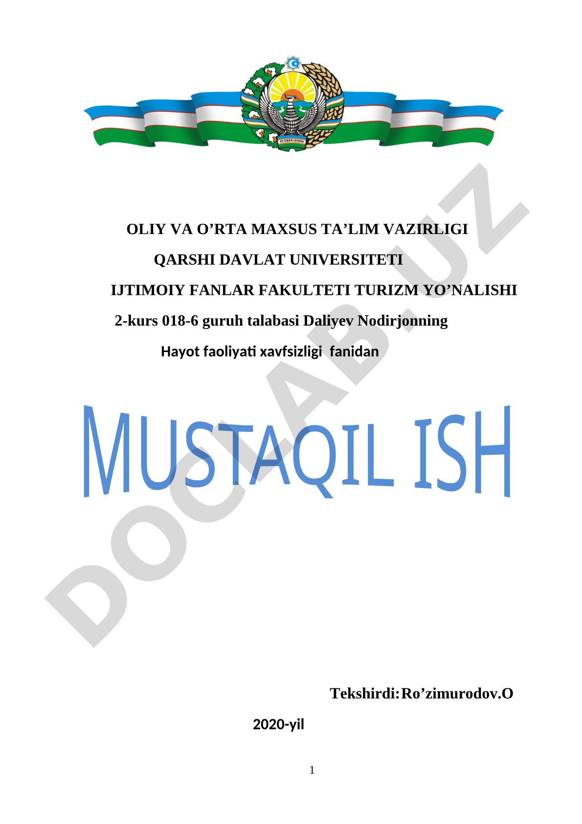 Shovqin va titrashdan himoyalanish texnik vositalarning guruhlanishi va tuzilishi