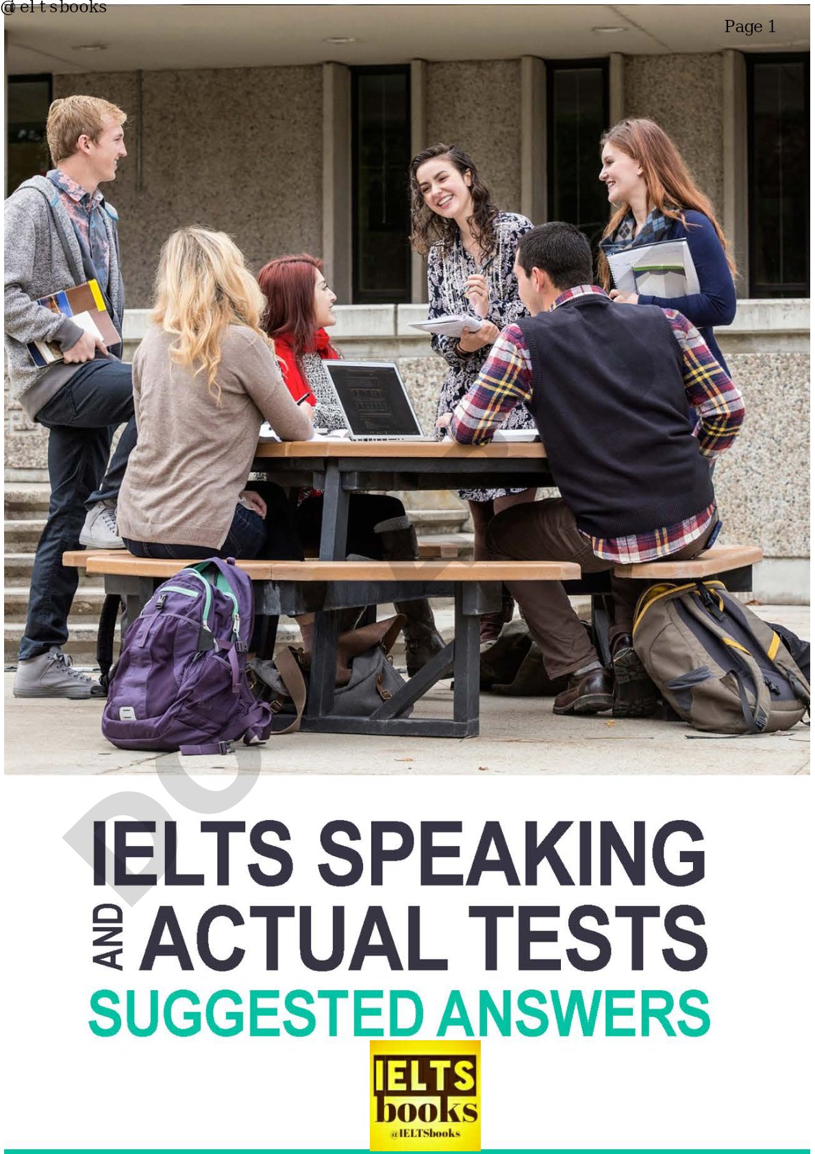 IELTS Speaking Actual Tests and Suggested Answers (June – August 2017)