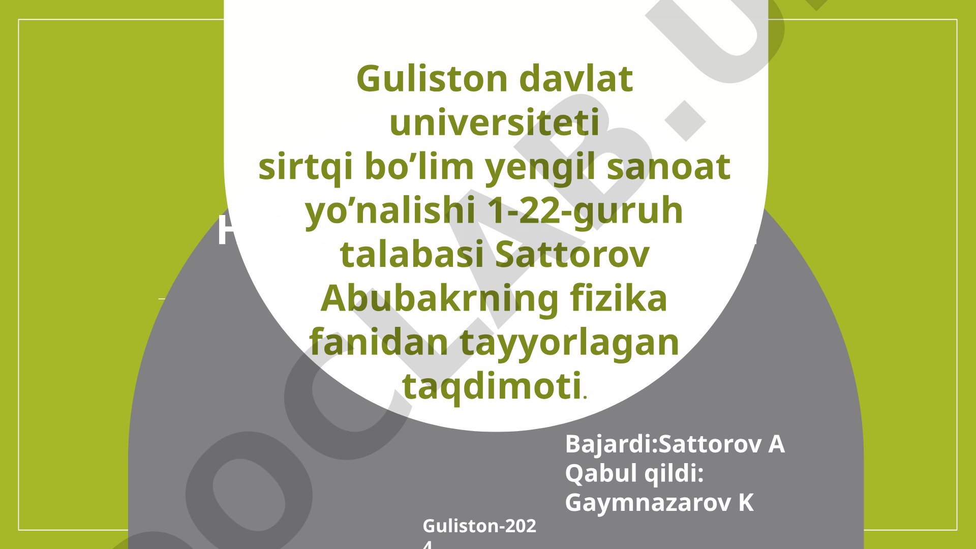 Tabiiy radioaktivlik