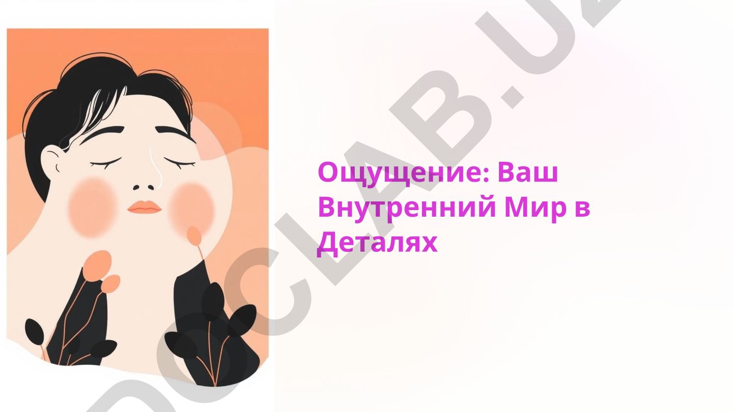 Ощущение: Ваш Внутренний Мир в Деталях