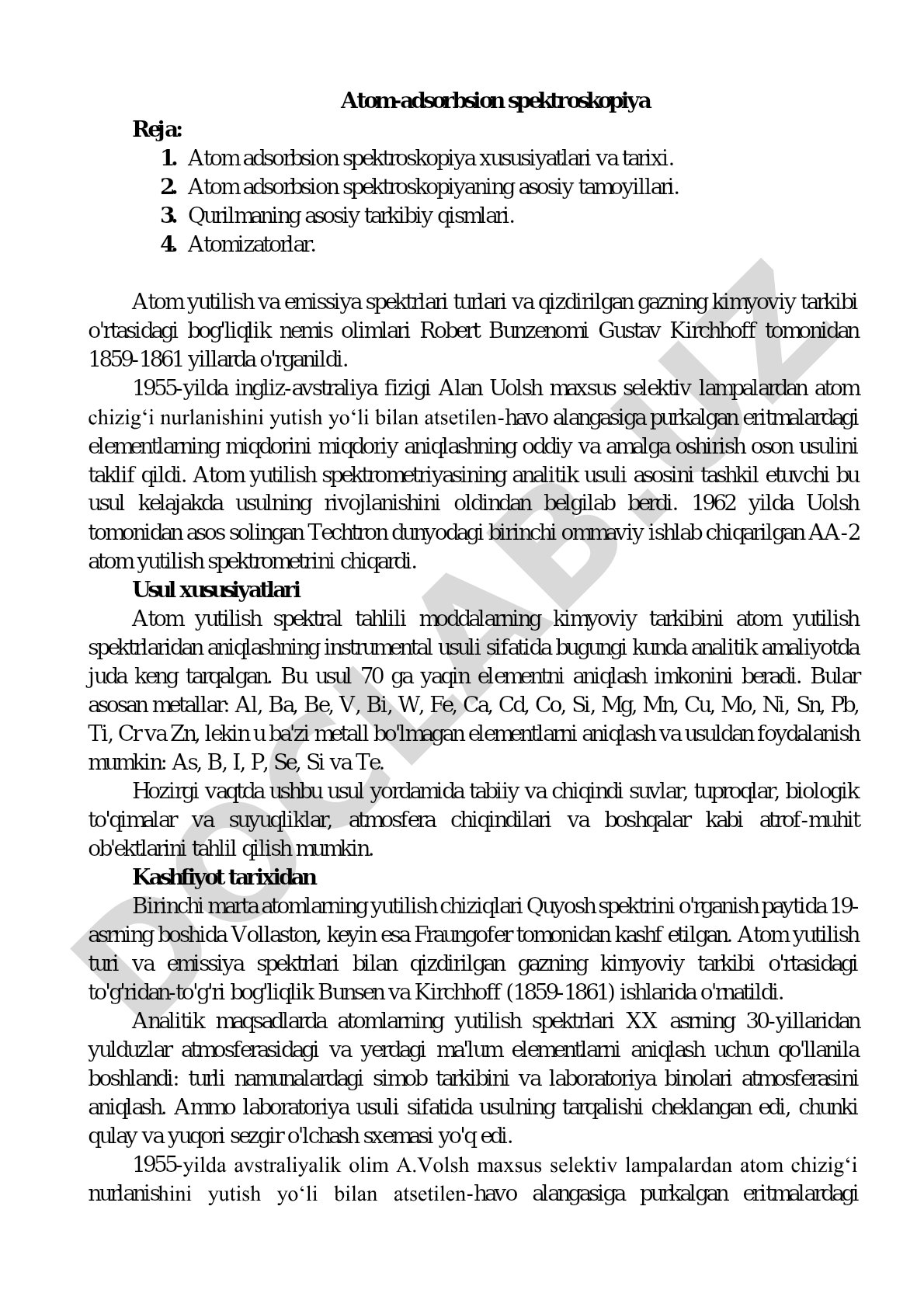 Atom-adsorbsion spektroskopiya