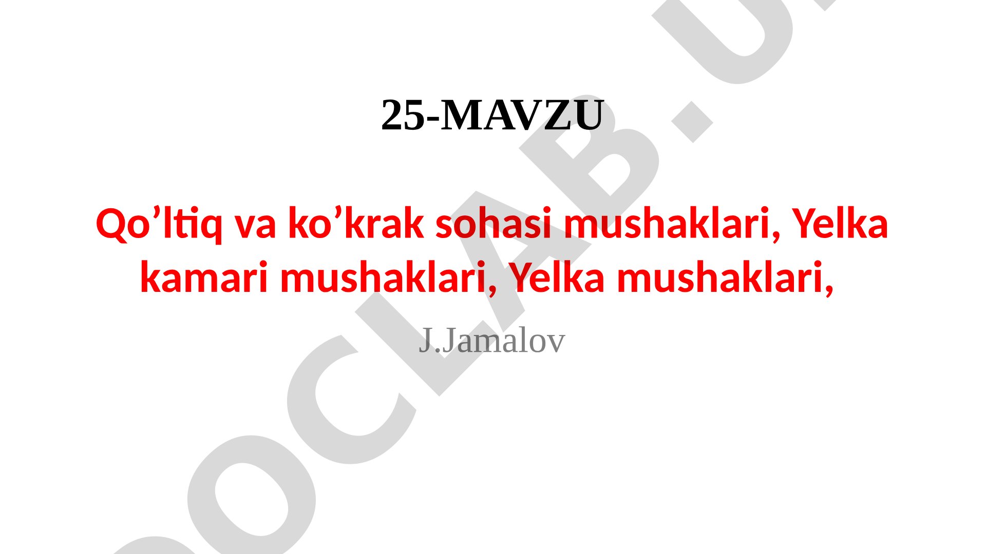 Qo’ltiq va ko’krak sohasi mushaklari, Yelka kamari mushaklari, Yelka mushaklari