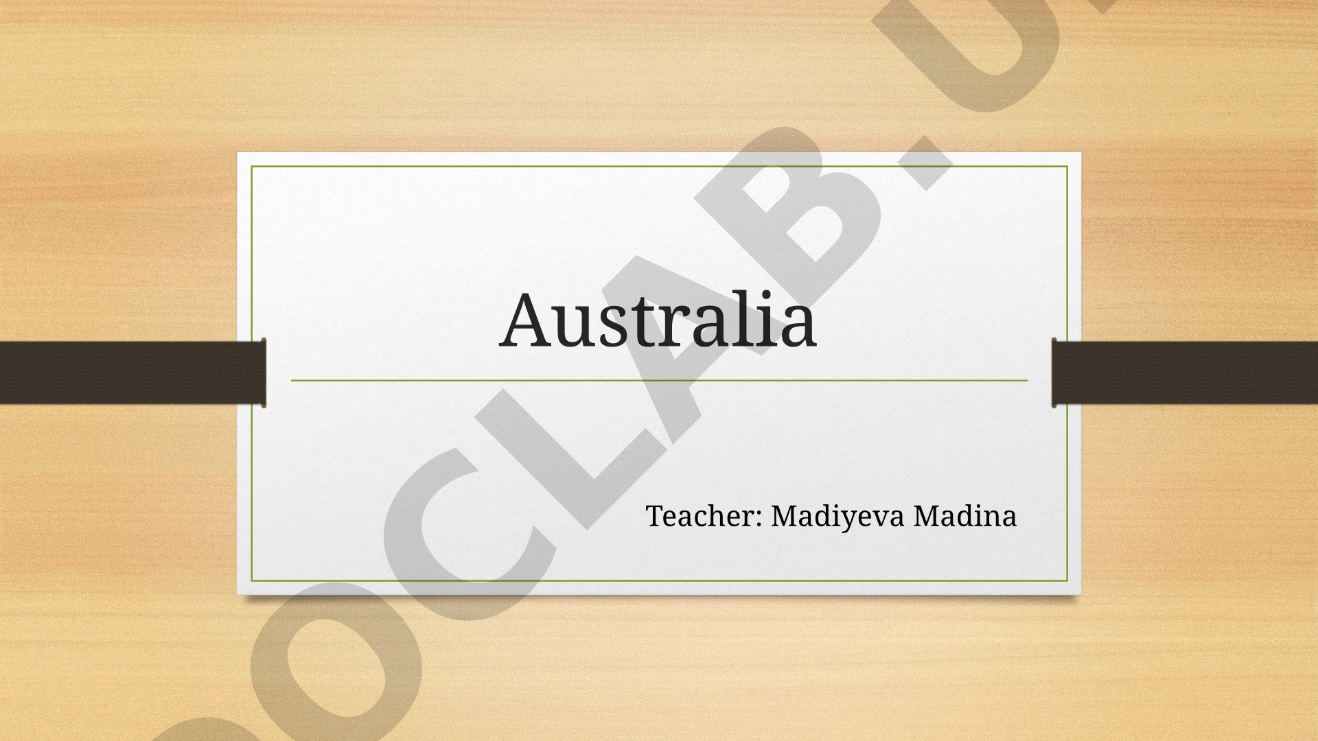 Australia