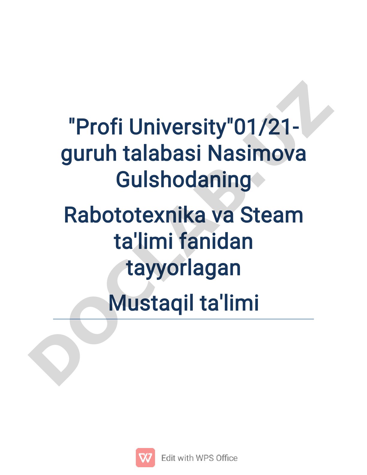 STEAM taʼlimining maqsad va vazifalari