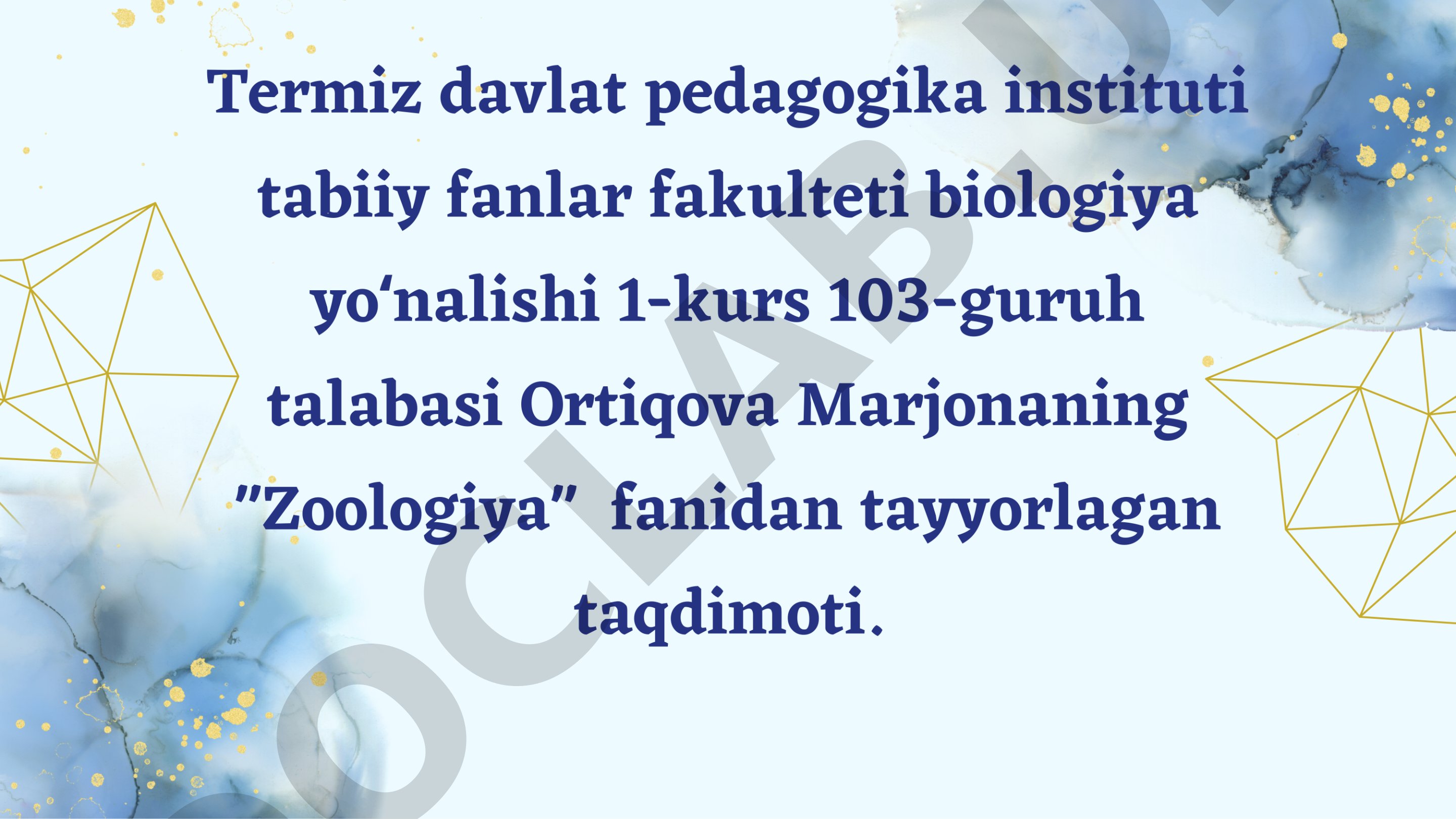 Metadata generator tushunchasi