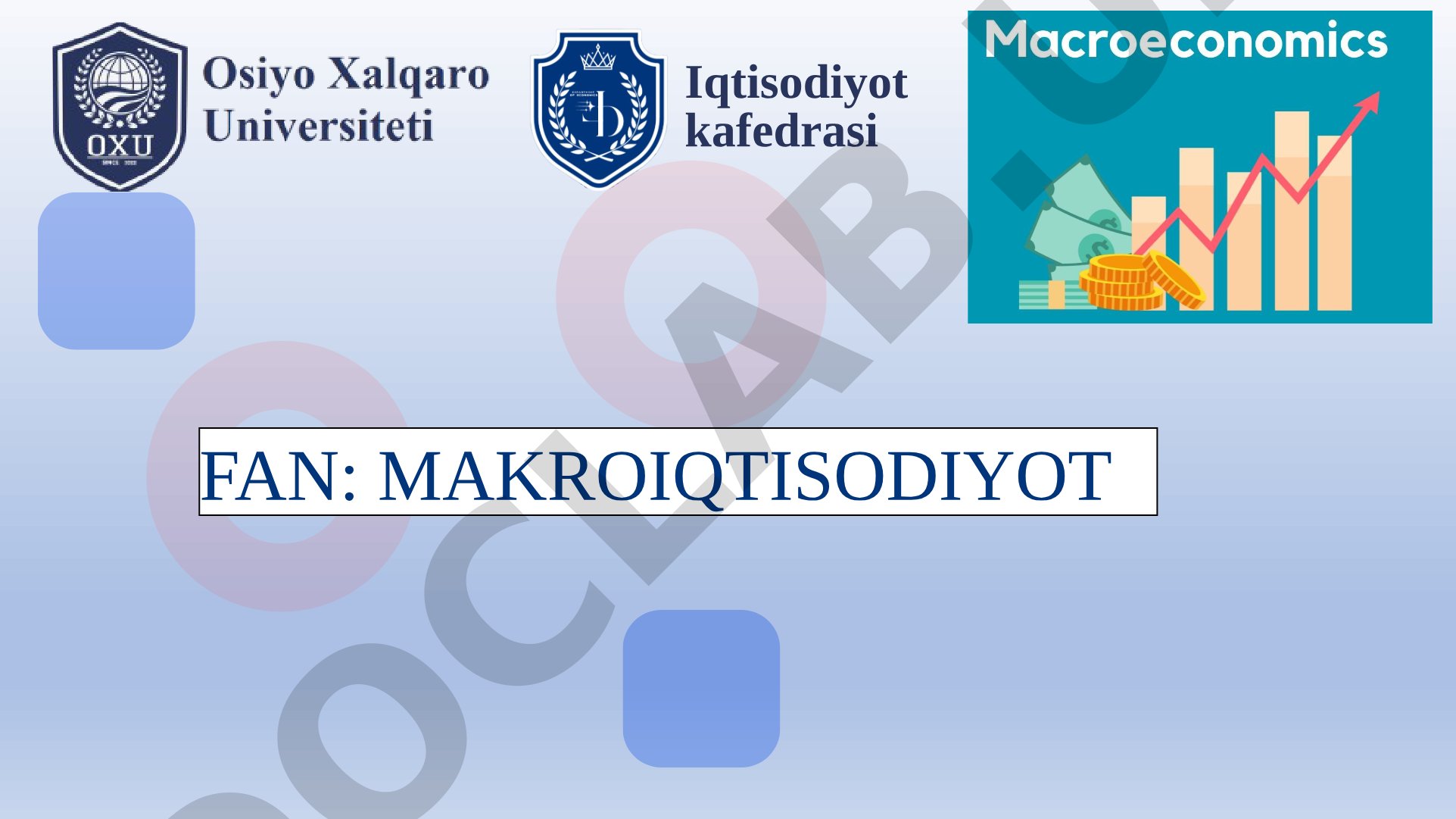 Tashqi savdo siyosati. Valyuta kursi