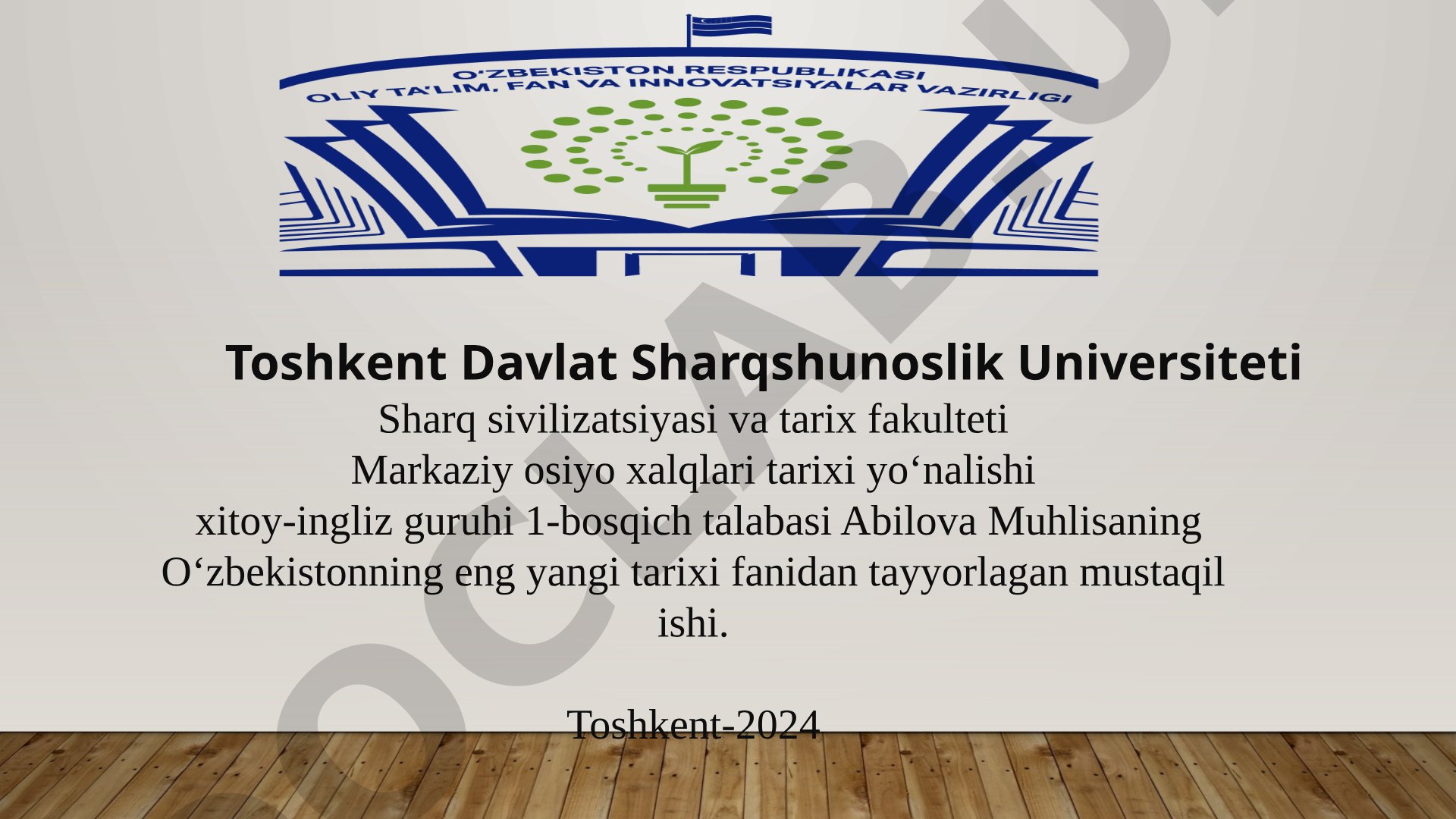 Mustaqillik yillarida sog‘liqni saqlash sohasidagi o‘zgarishlar
