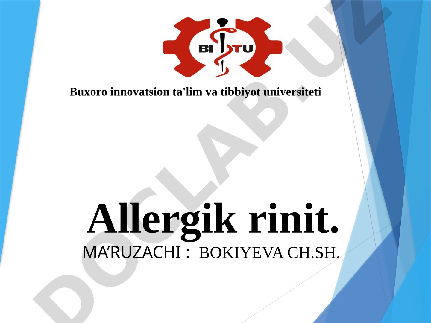 Allergik rinit