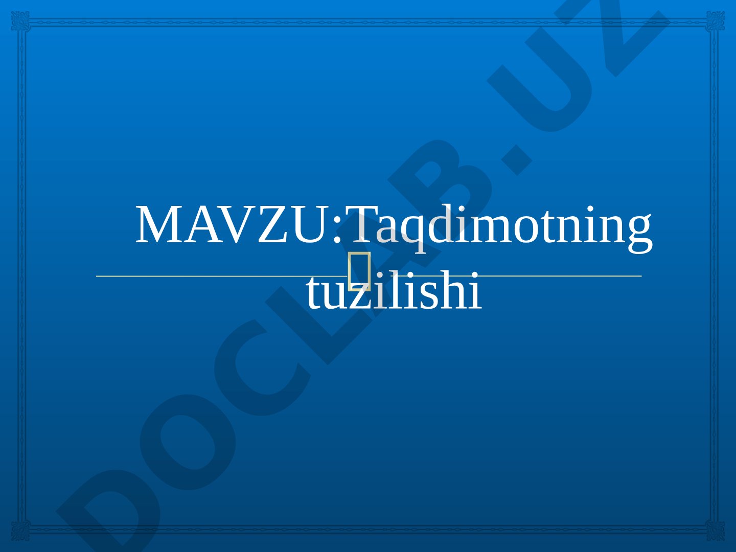 Taqdimot yaratish va berish jarayoni, maqsadi, mavzusi, auditoriyaga yetkazish usullari