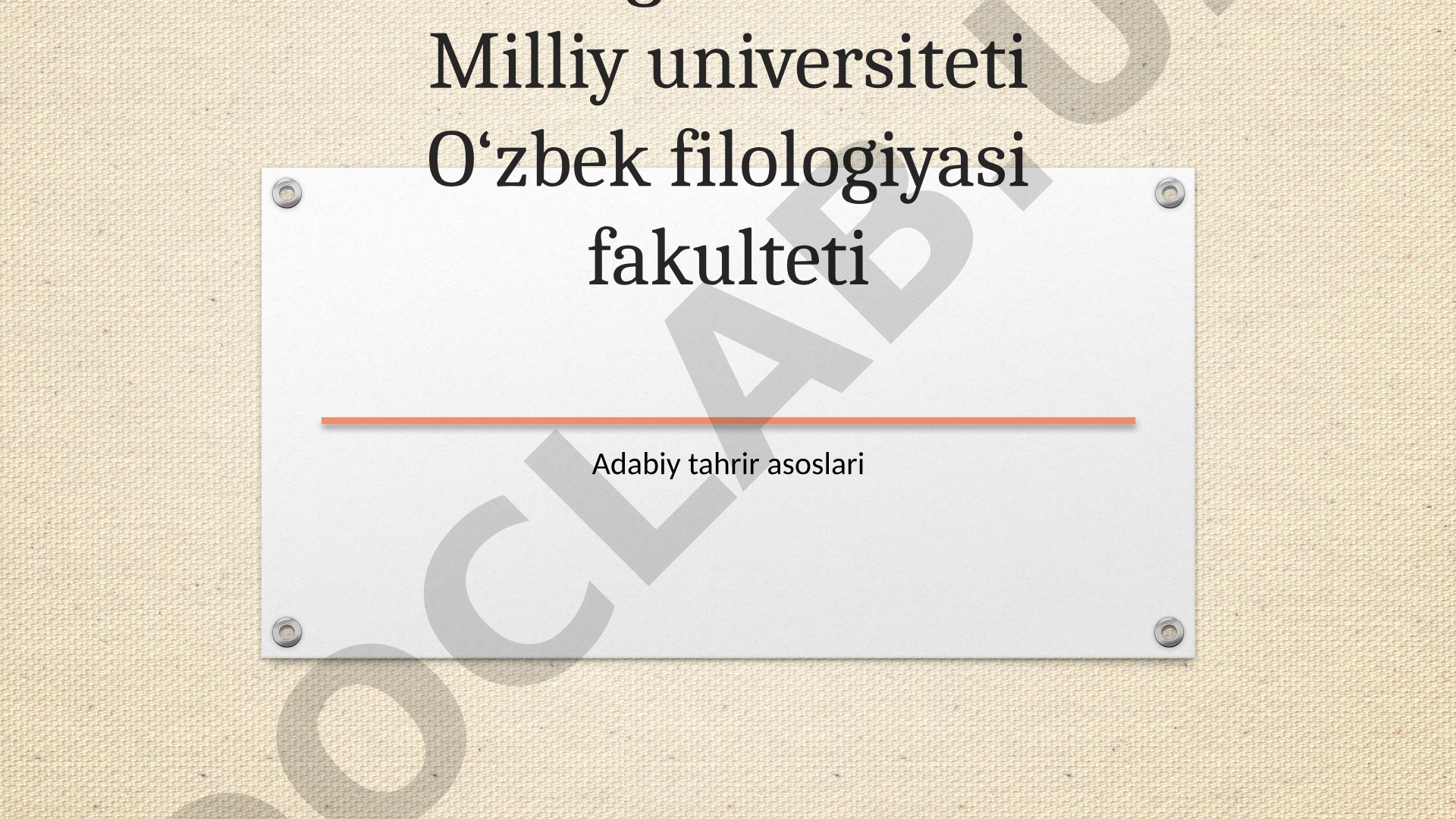 Matn tahlili va tahriri