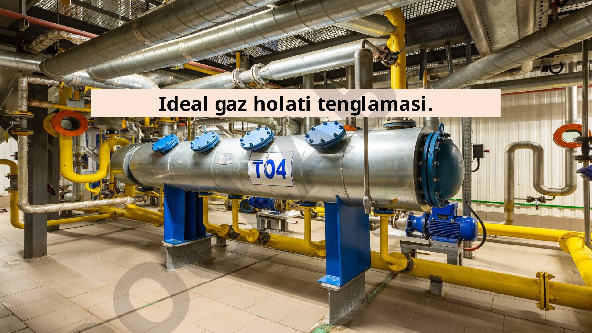 Ideal gaz holati tenglamasi