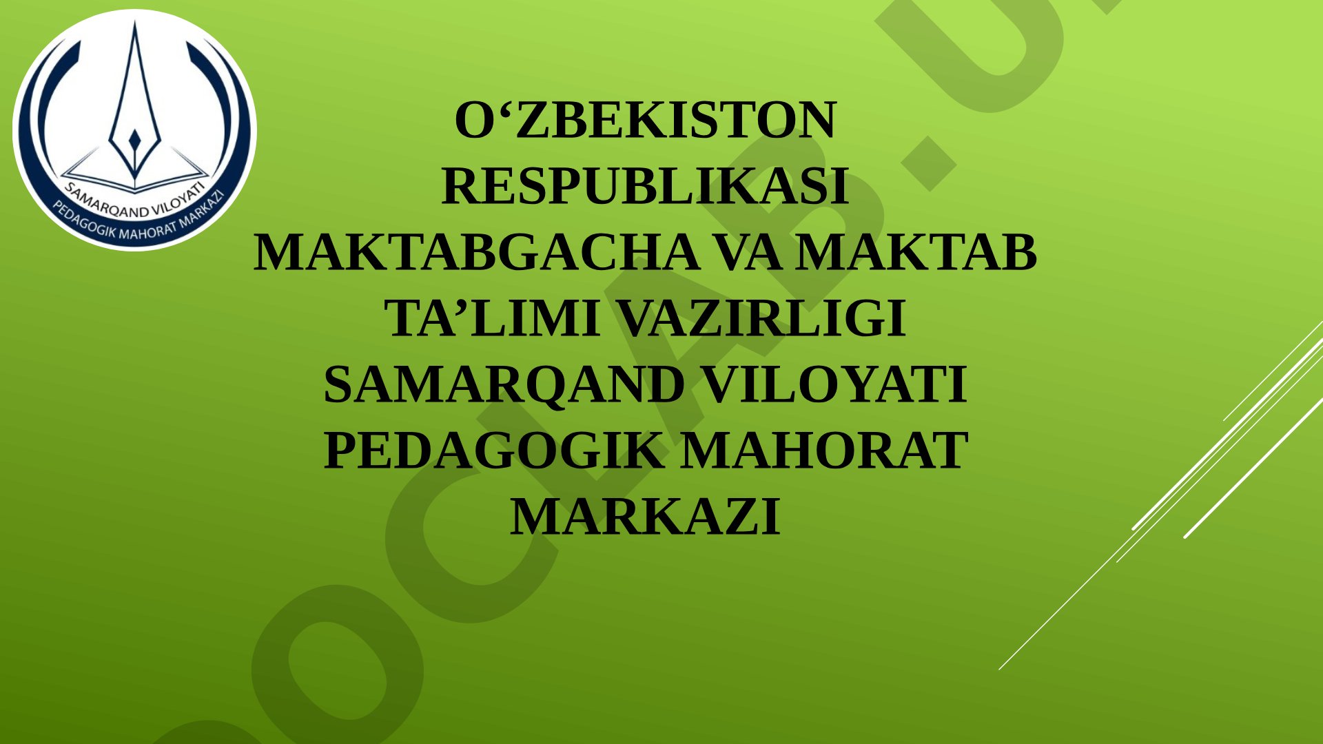 Tenglamalarni yechish mavzusini o‘qitish metodikasi