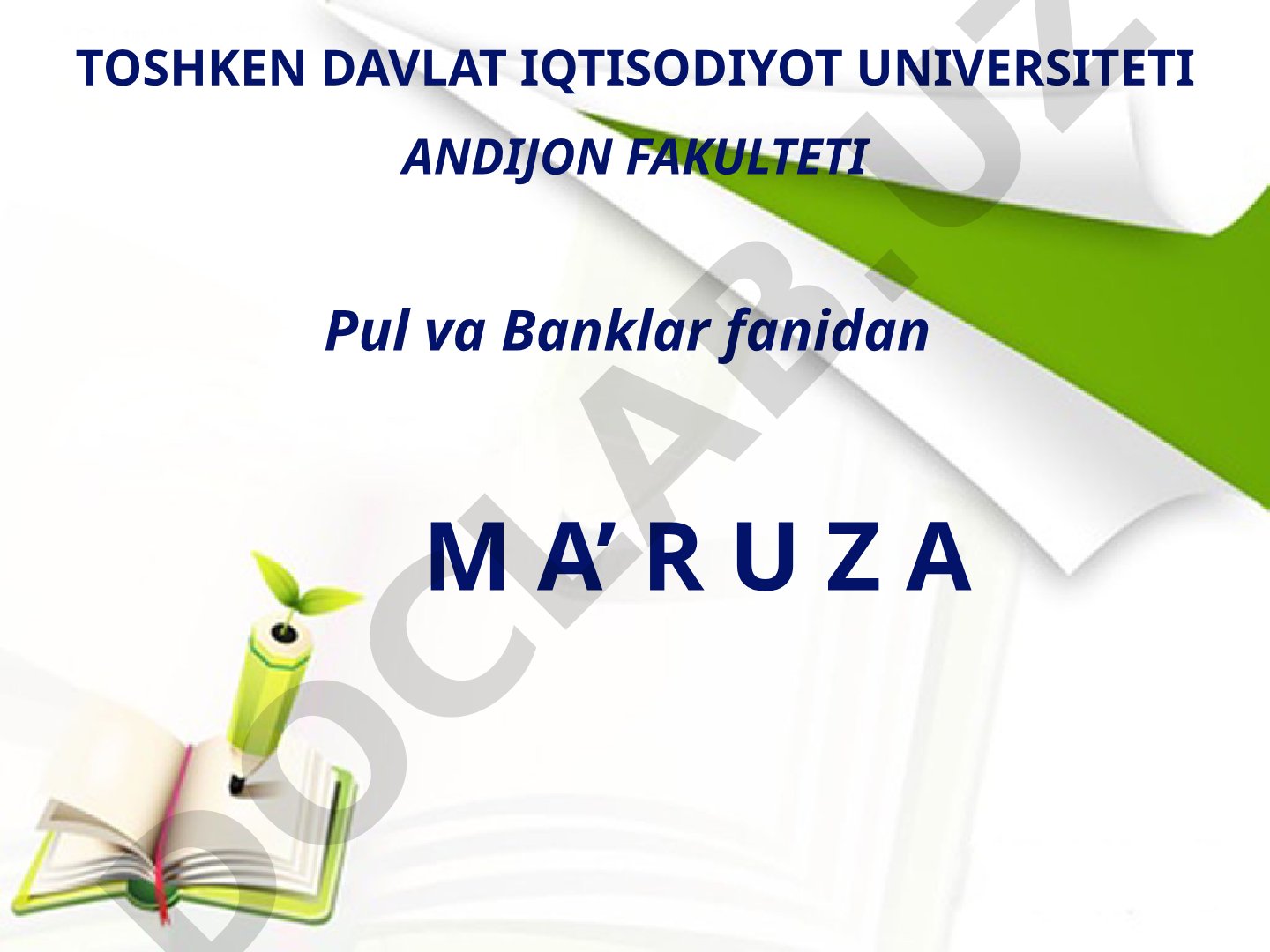 Banklarning kredit siyosati
