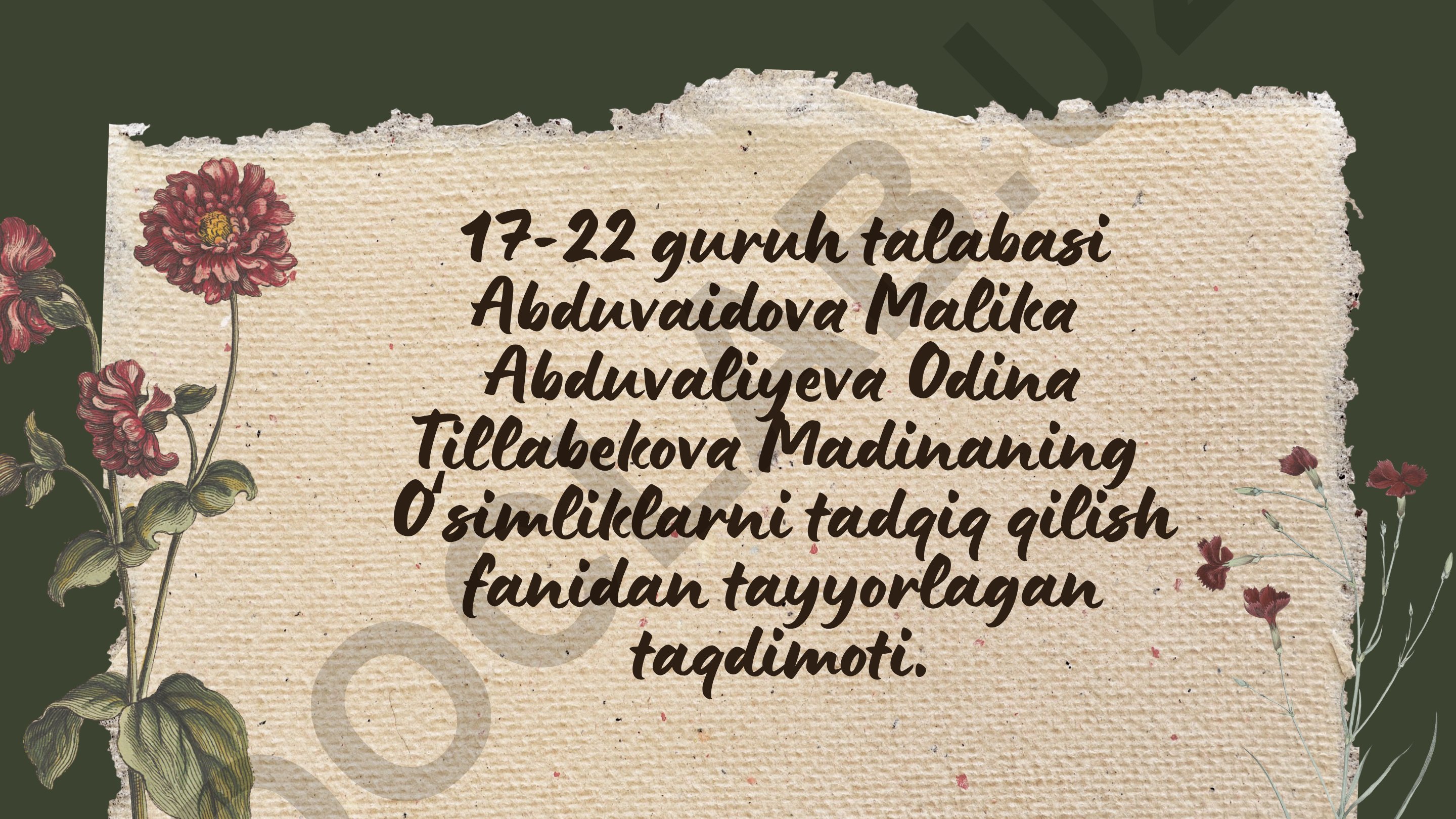 Vegetatsion tajriba usuli