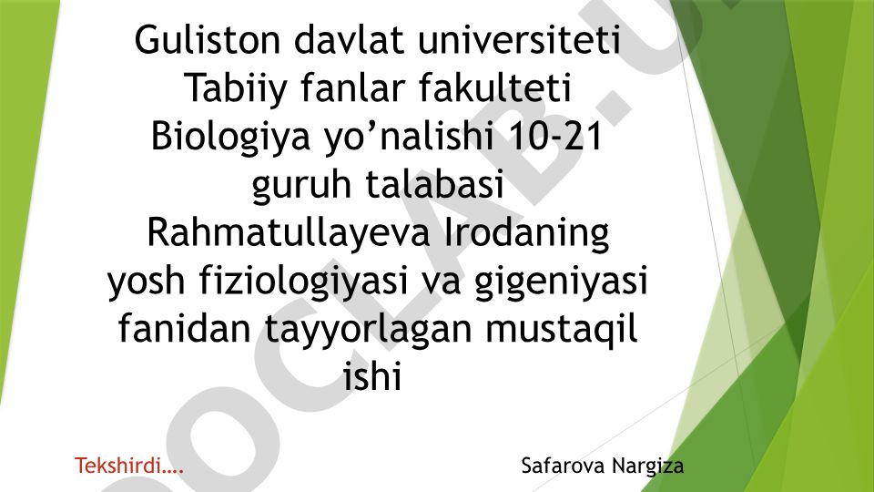 Bolalarda vitaminlar yetishmovchiligining oqibatlari
