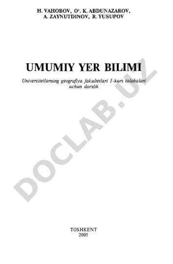 Umumiy yer bilimi
