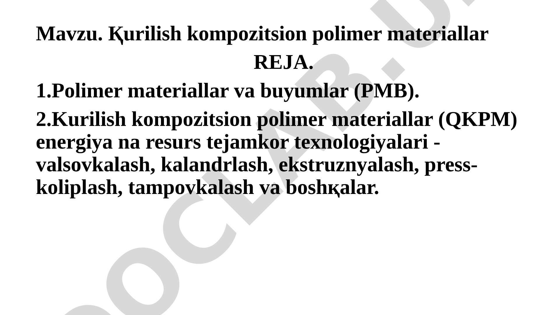 Қurilish kompozitsion polimer mаteriаllаr