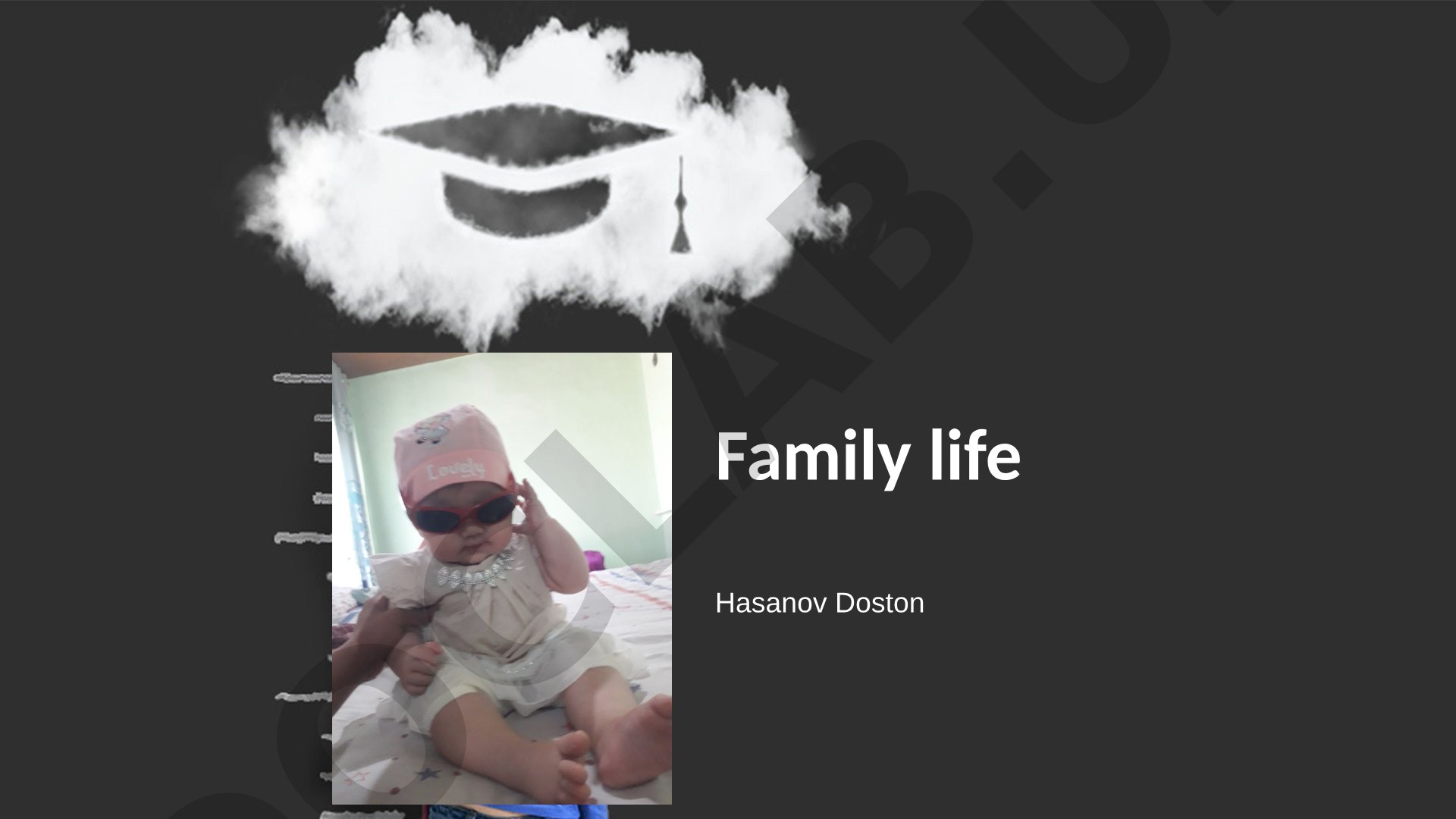 Family Life and Future Plans