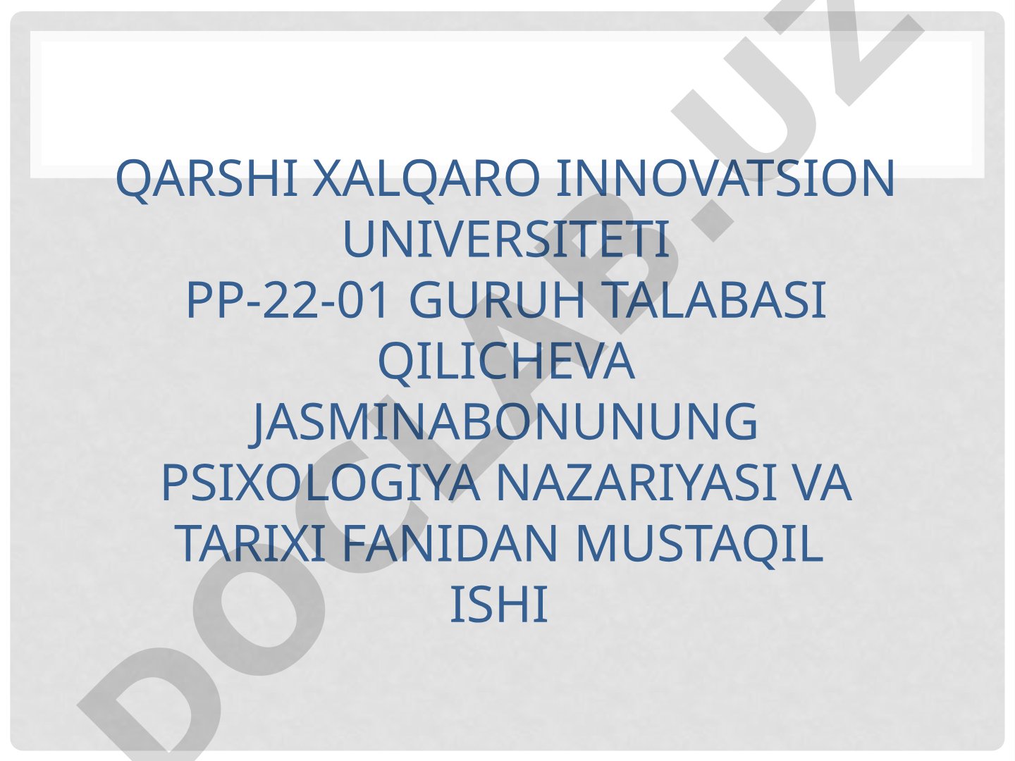 Psixolog kasbiy faoliyat turlari