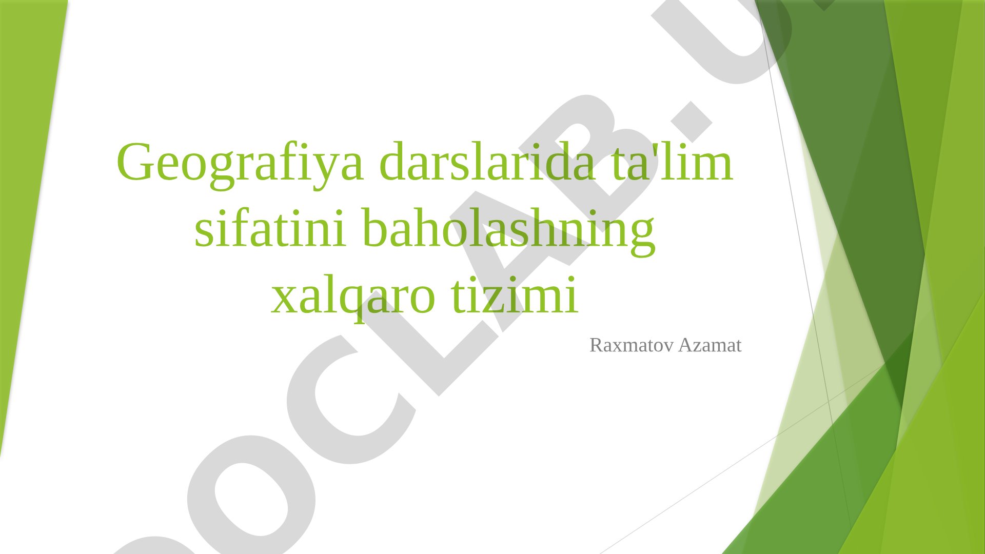 Ta’lim sifatini baholash tushunchasi va uning ahamiyati 2
