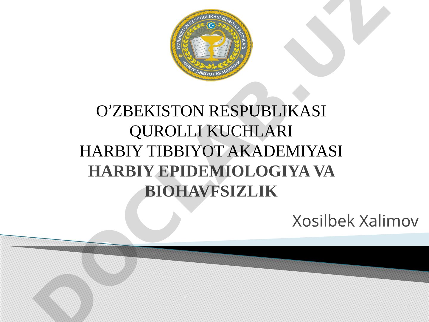 Ekotoksikologiya, ksenobiyotiklarning tabiatda aylanishi va ularning kasalliklar ko‘rsatkichlarini oshirishdagi o‘rni