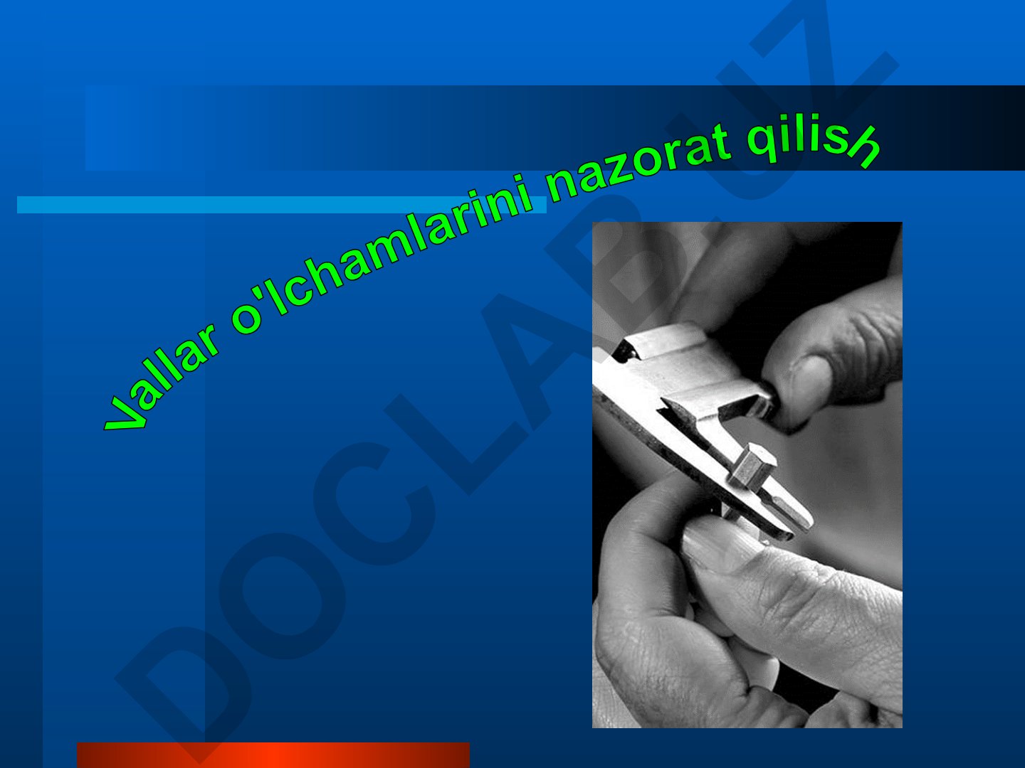 Vallar o'lchamlarini nazorat qilish va almashtirish imkoniyatlari