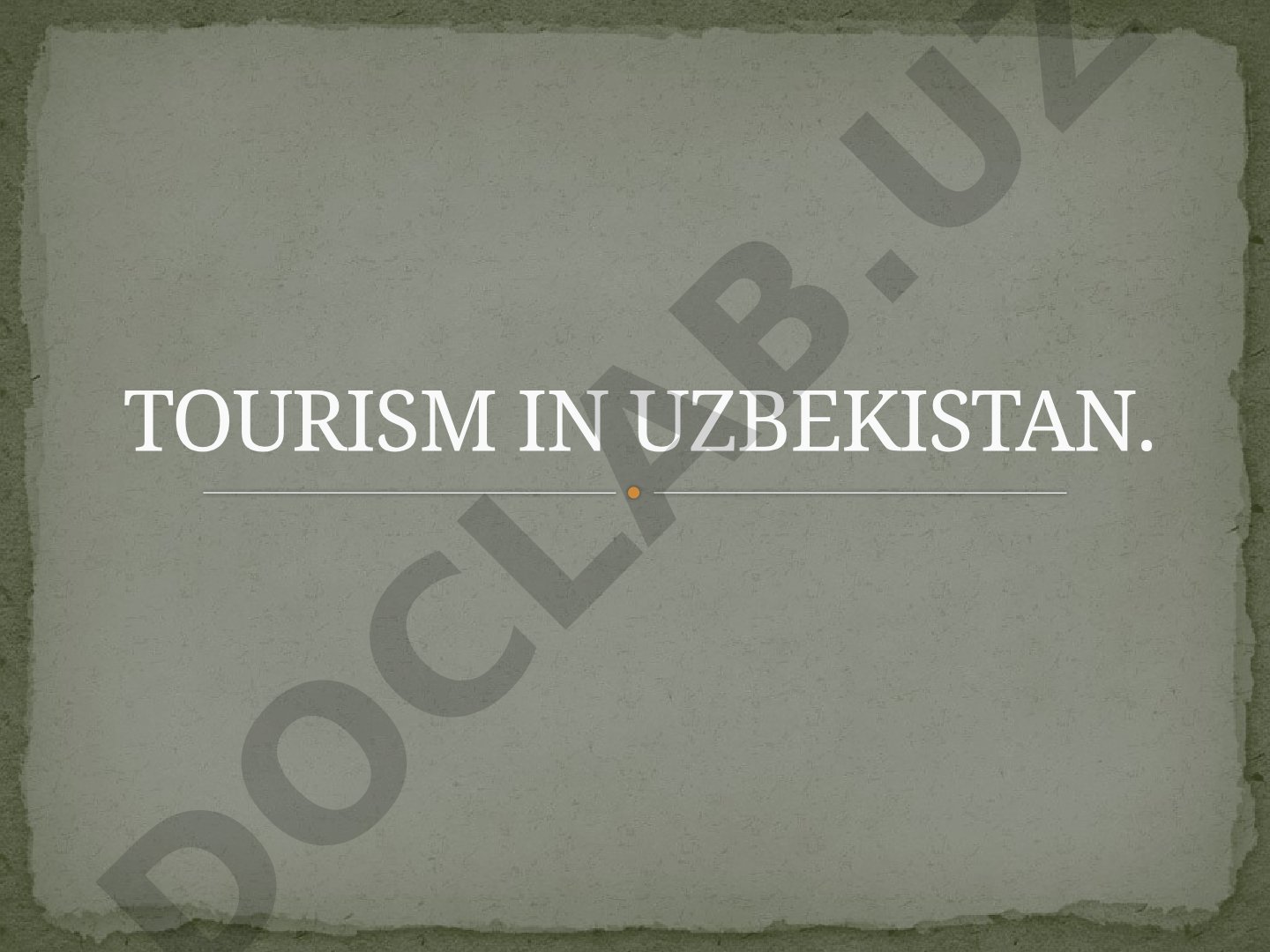 Tourism in Uzbekistan