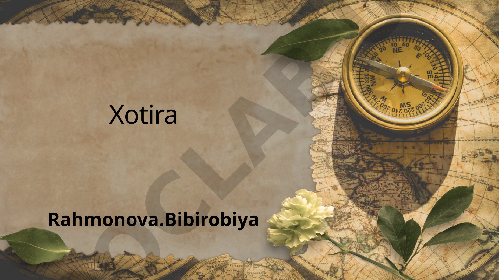 Xotira haqida tushuncha va uning turlari
