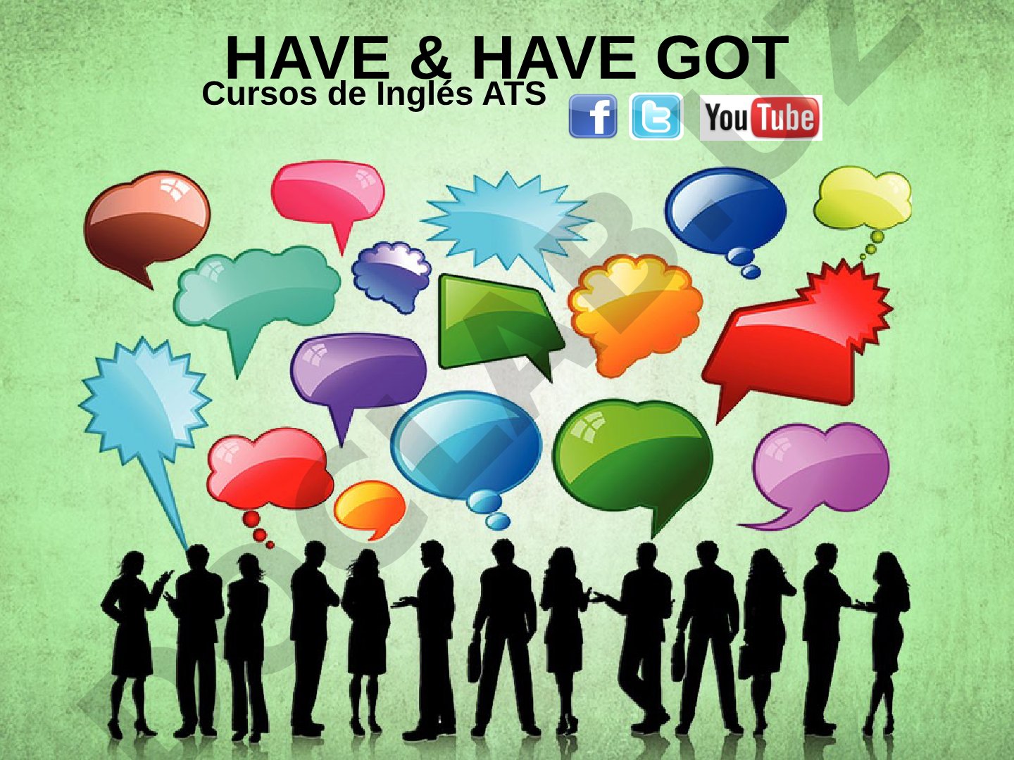 Have & Have Got Exercises