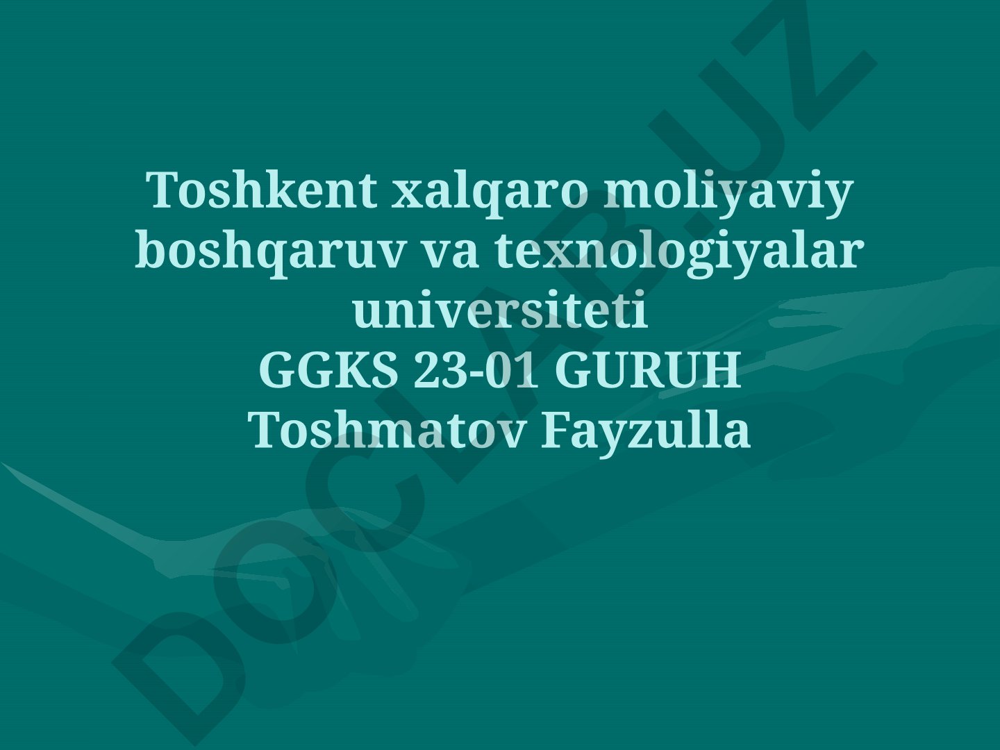 Tasavvuf tushunchasi va uning mohiyati
