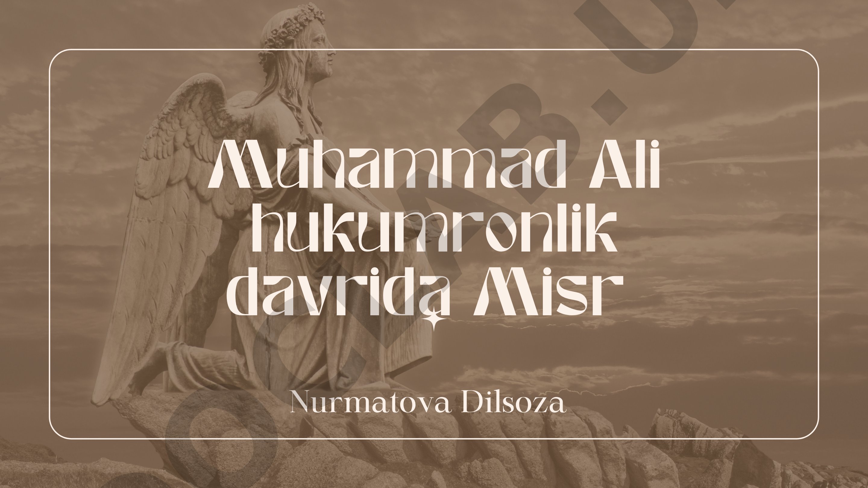 Muhammad Ali hukmronligi davrida Misrdagi o'zgarishlar
