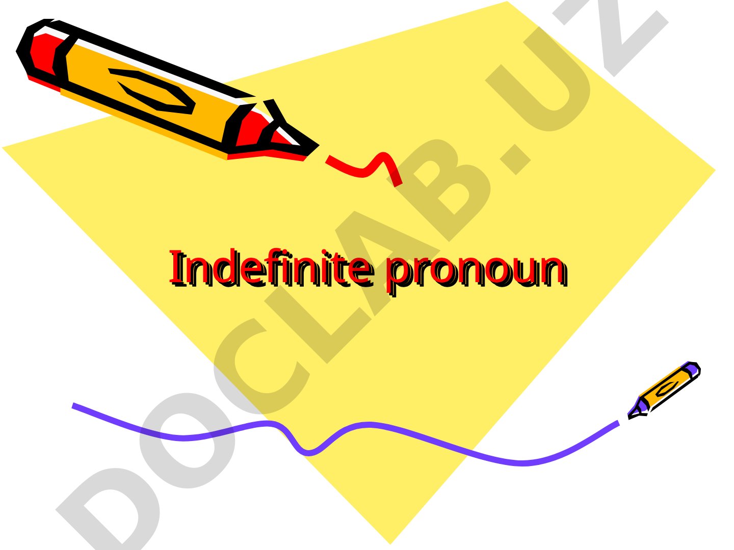 Indefinite pronouns exercises and song