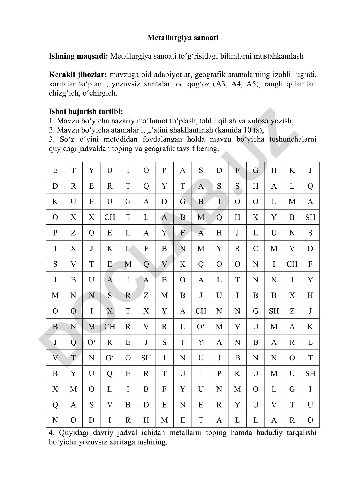 Metallurgiya sanoati