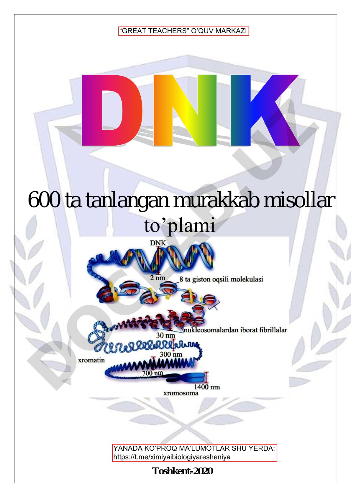 DNK ga doir masalalar to'plami