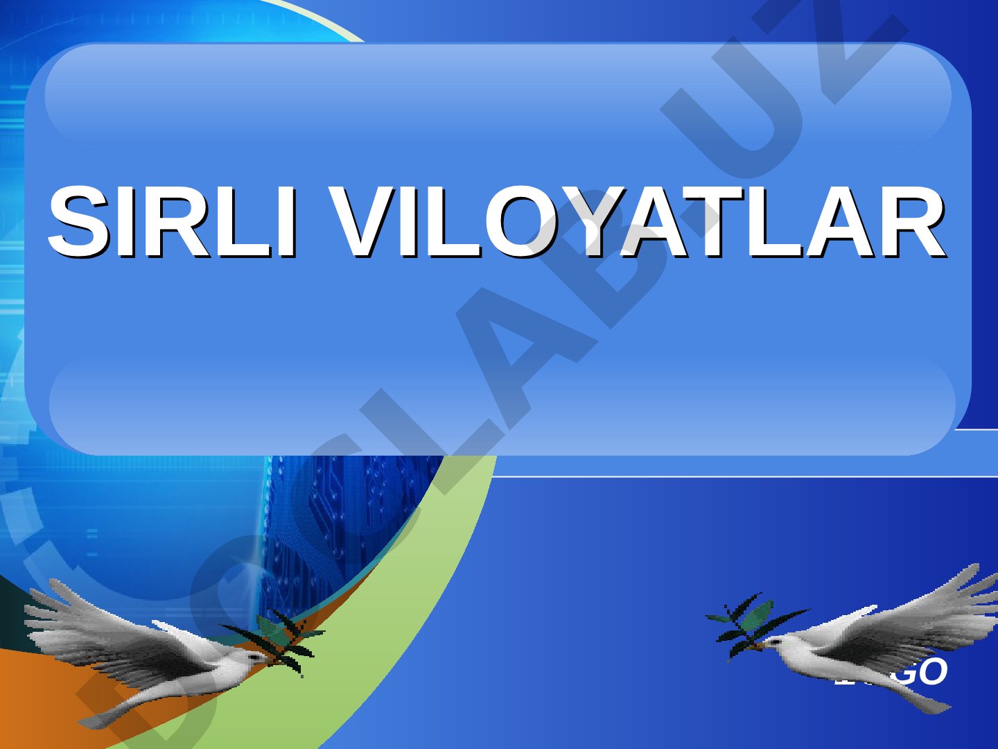 Sirli Viloyatlar: O'zbekiston viloyatlari bo'yicha viktorina