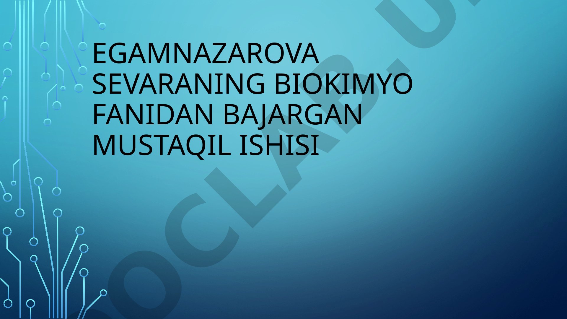 Aminokislotalar
