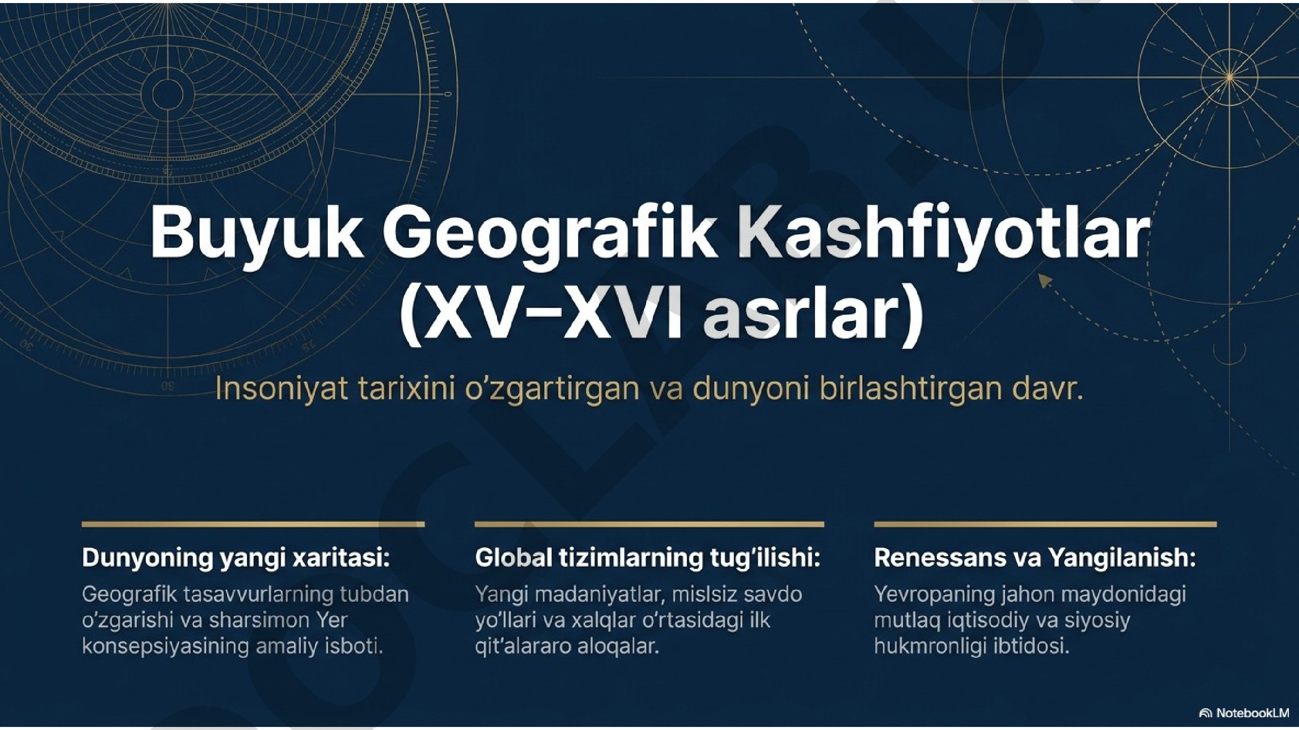 Buyuk geografik kashfiyotlar