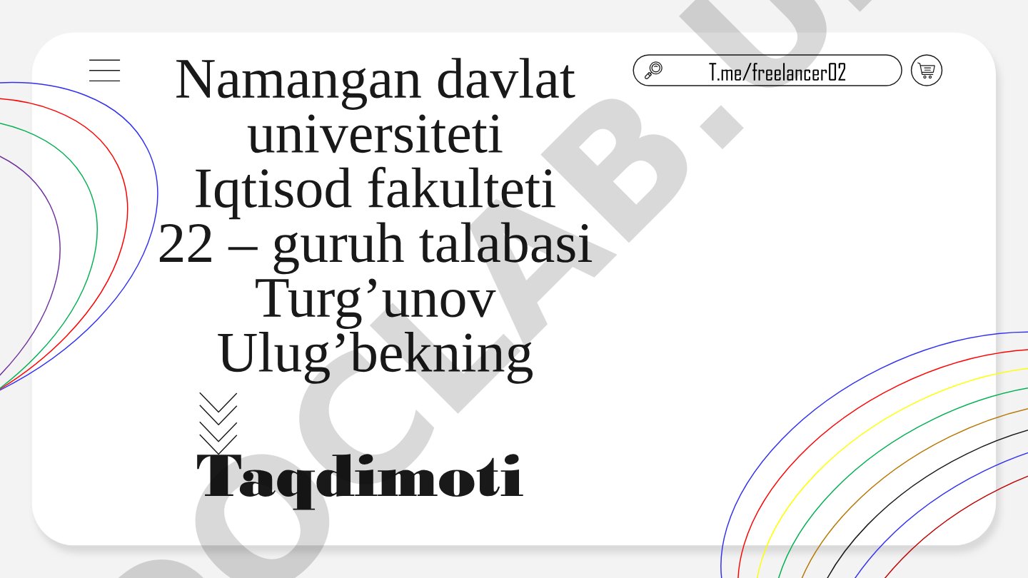 Corel Draw dasturida vektorli grafika bilan ishlash