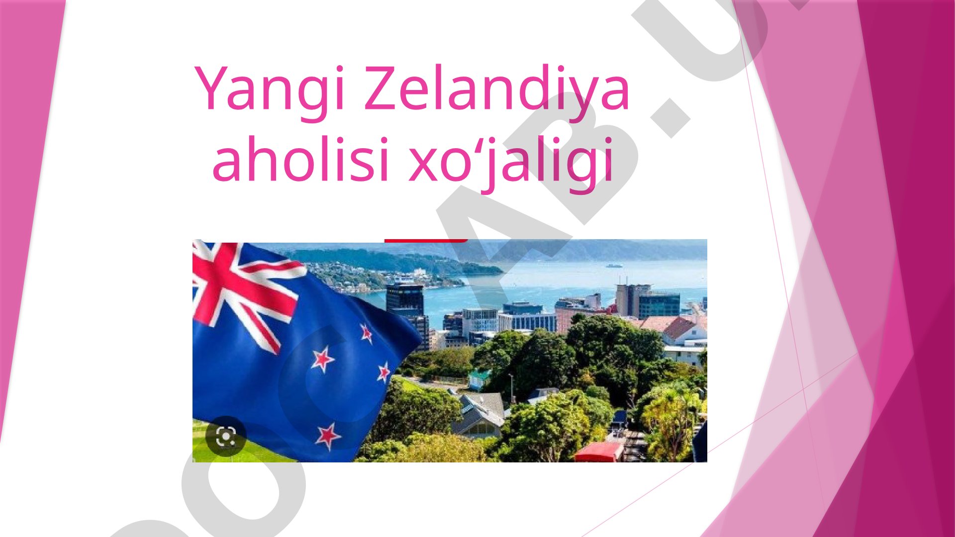 Yangi Zelandiya iqtisodiyoti