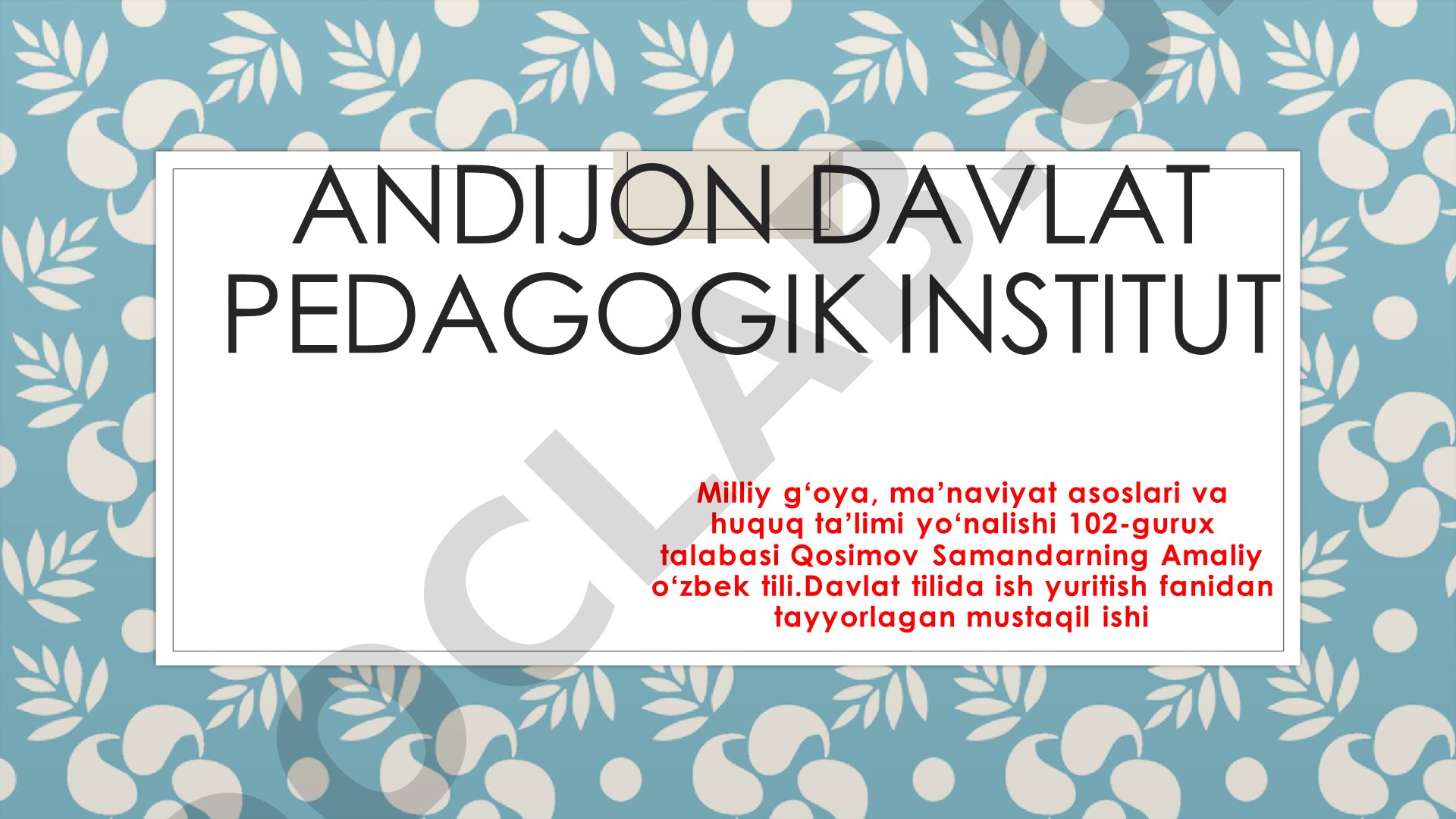 Nutq uslublari