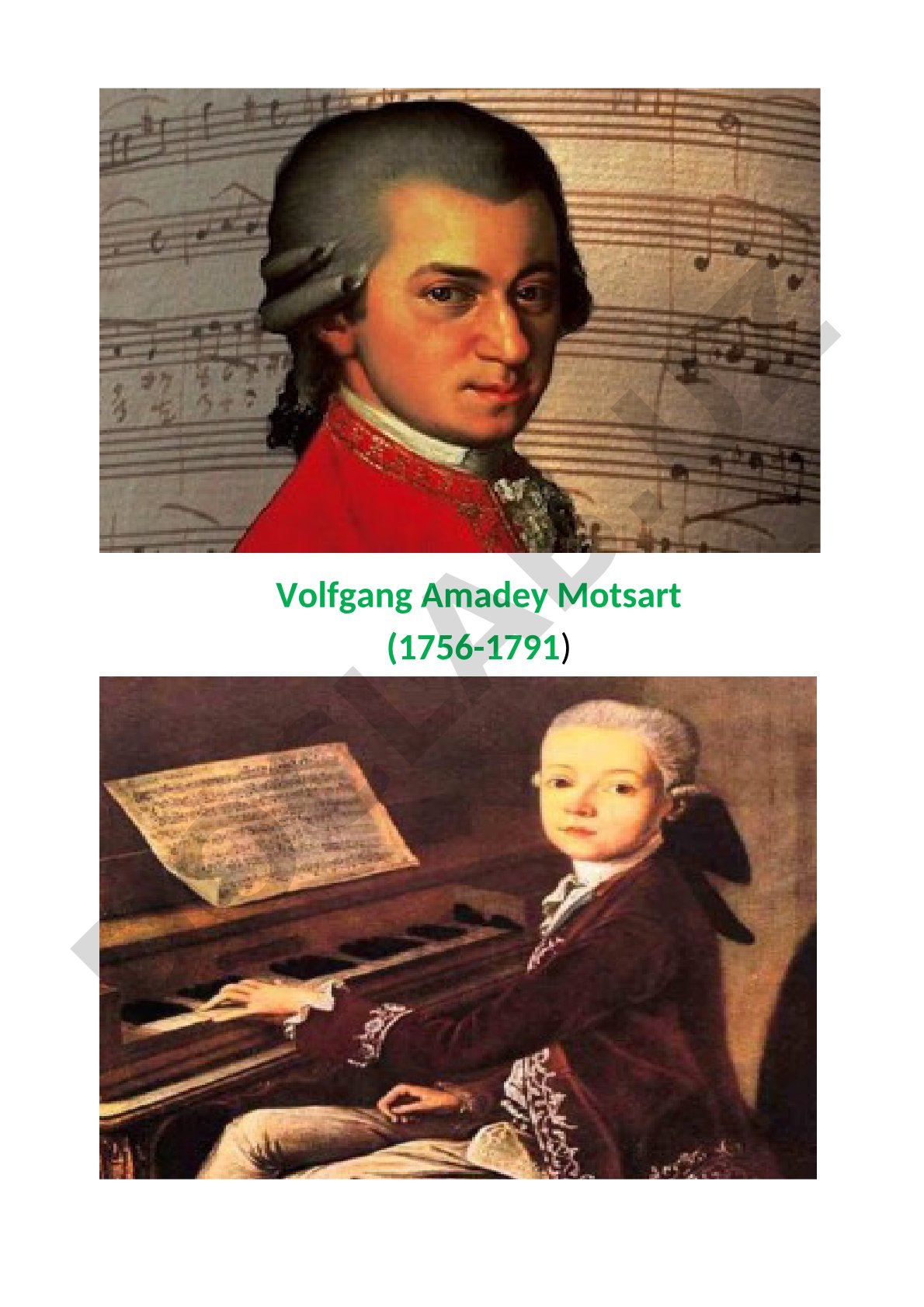 Mashhur klassik kompozitorlar